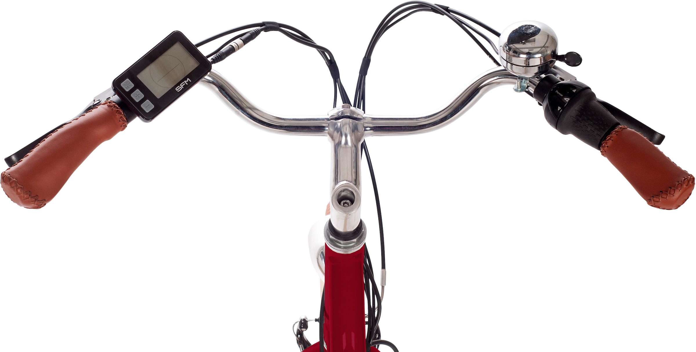 SAXONETTE E-Bike »CLASSIC PLUS 2.0«, 7 Gang, Shimano, Nexus, Frontmotor 250 W, Pedelec, Elektrofahrrad für Damen u. Herren, Cityrad