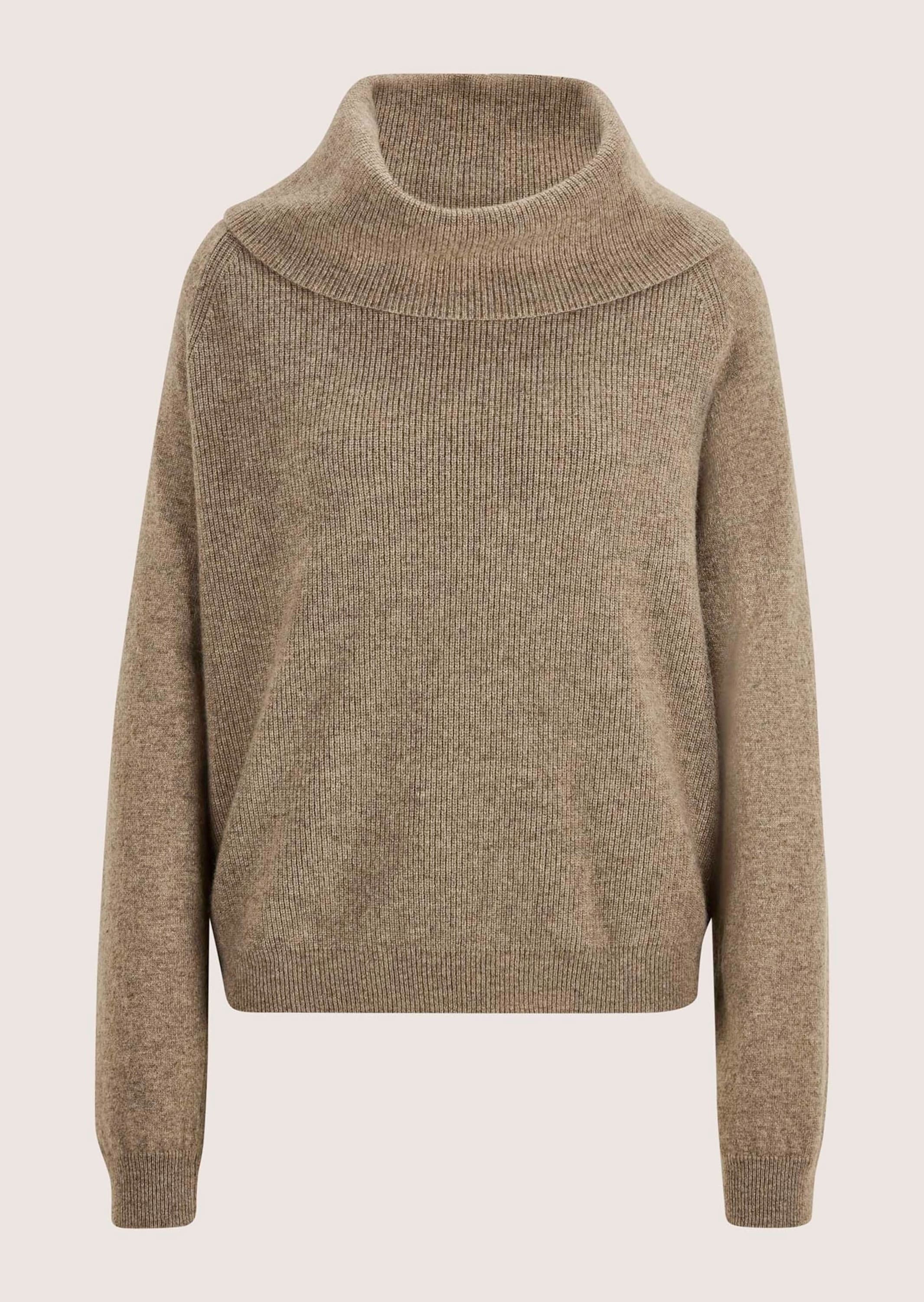 MADELEINE Longpullover "Strickpullover Zeitloser Wollpullover mit Capuchon- günstig online kaufen