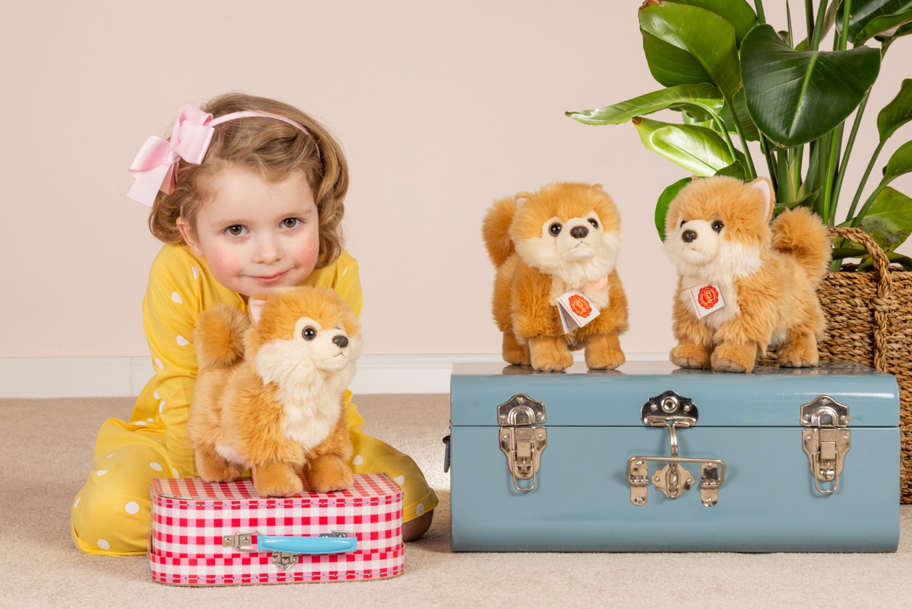 Teddy Hermann® Kuscheltier »Zwergspitz, 22 cm«
