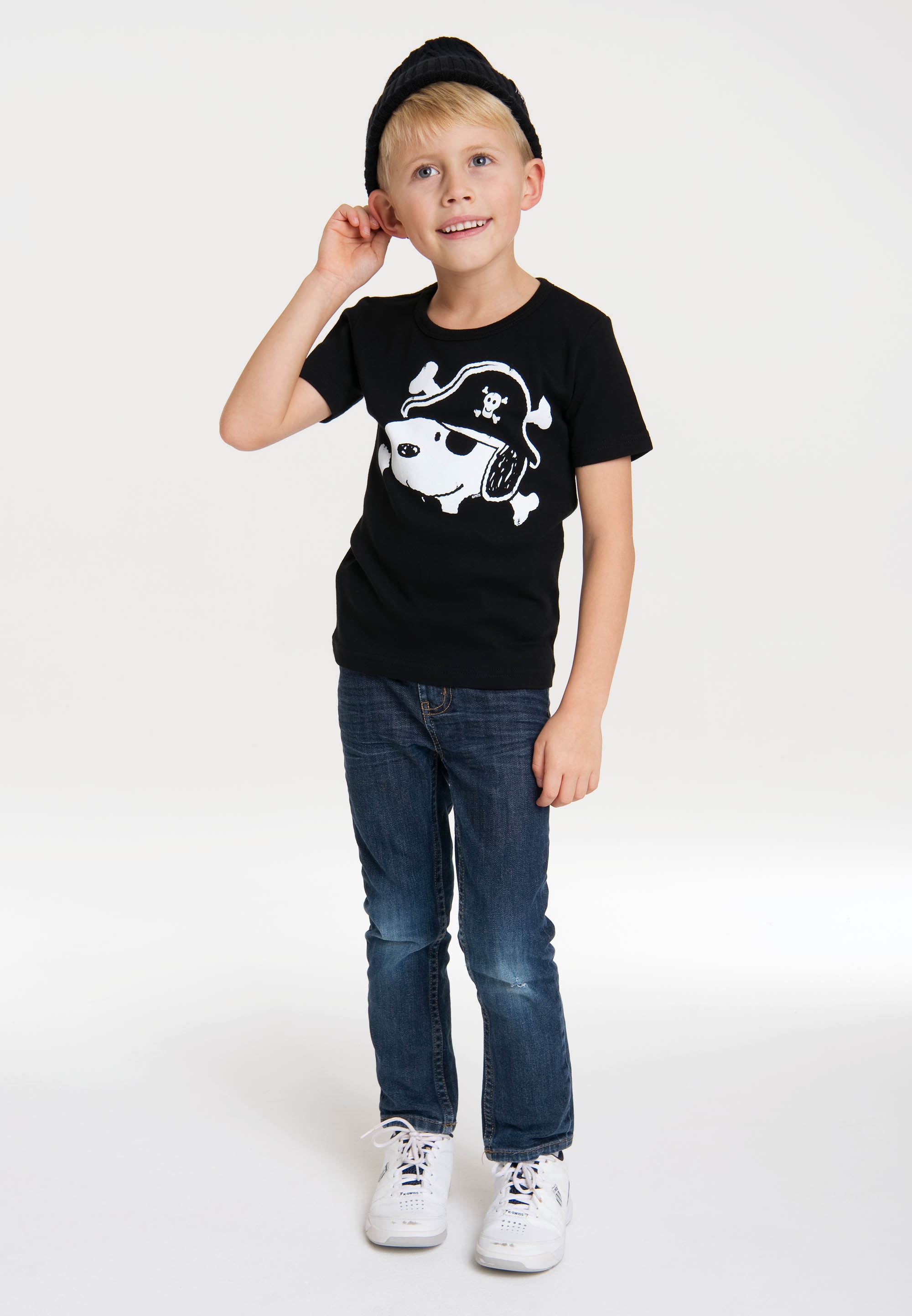 LOGOSHIRT T-Shirt »Snoopy«, mit niedlichem Print