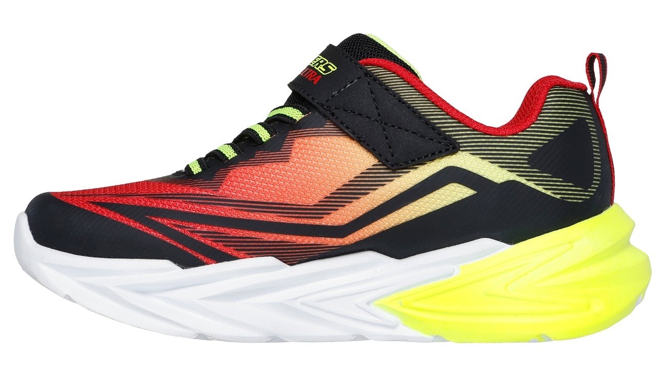 Skechers Sneaker »FLEX-GLOW ULTRA«, Klettschuh zum Schlüpfen, Größenschablone zum Download