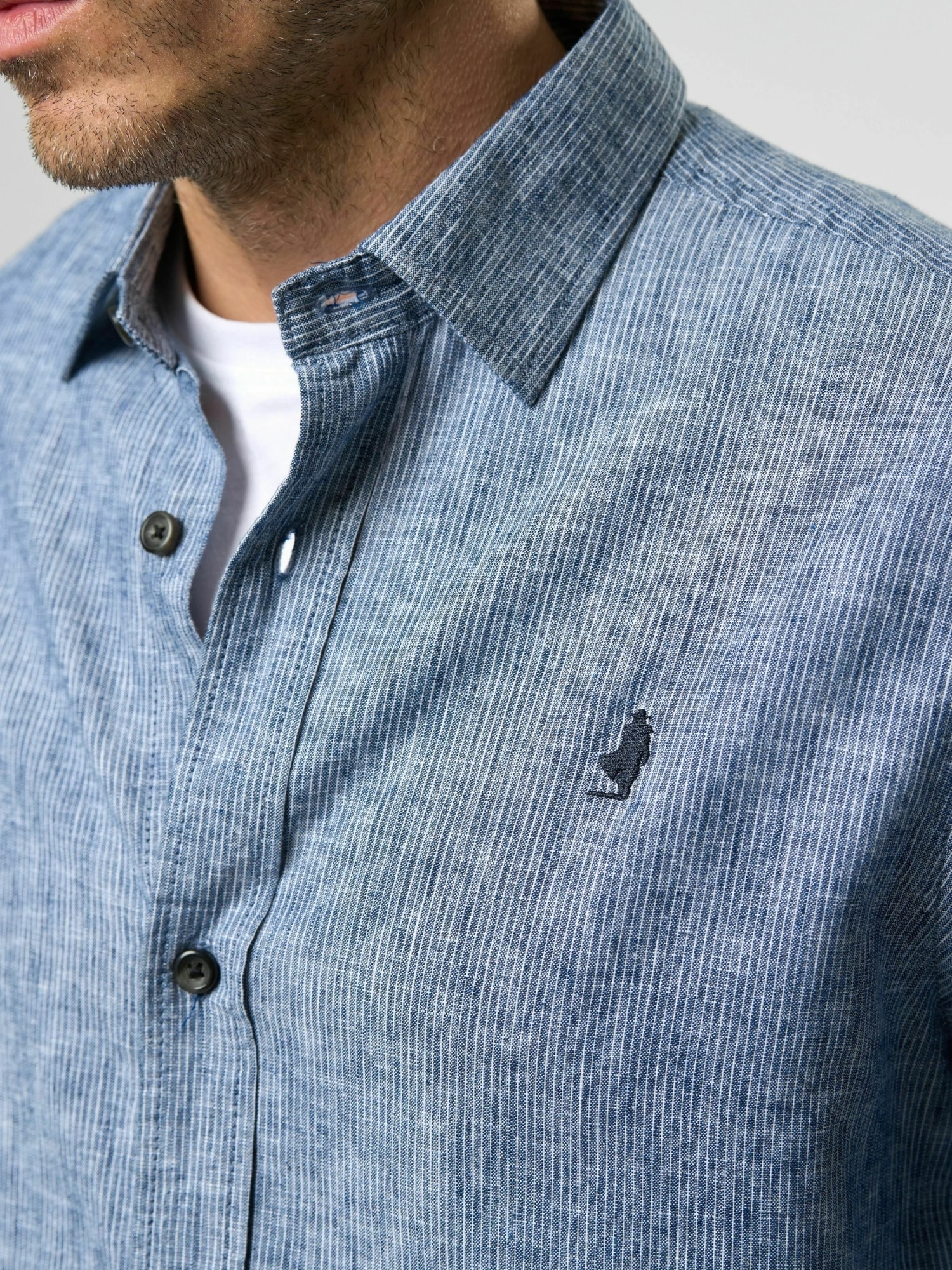MCS Leinenhemd »MCS linen shirt Pasadena«