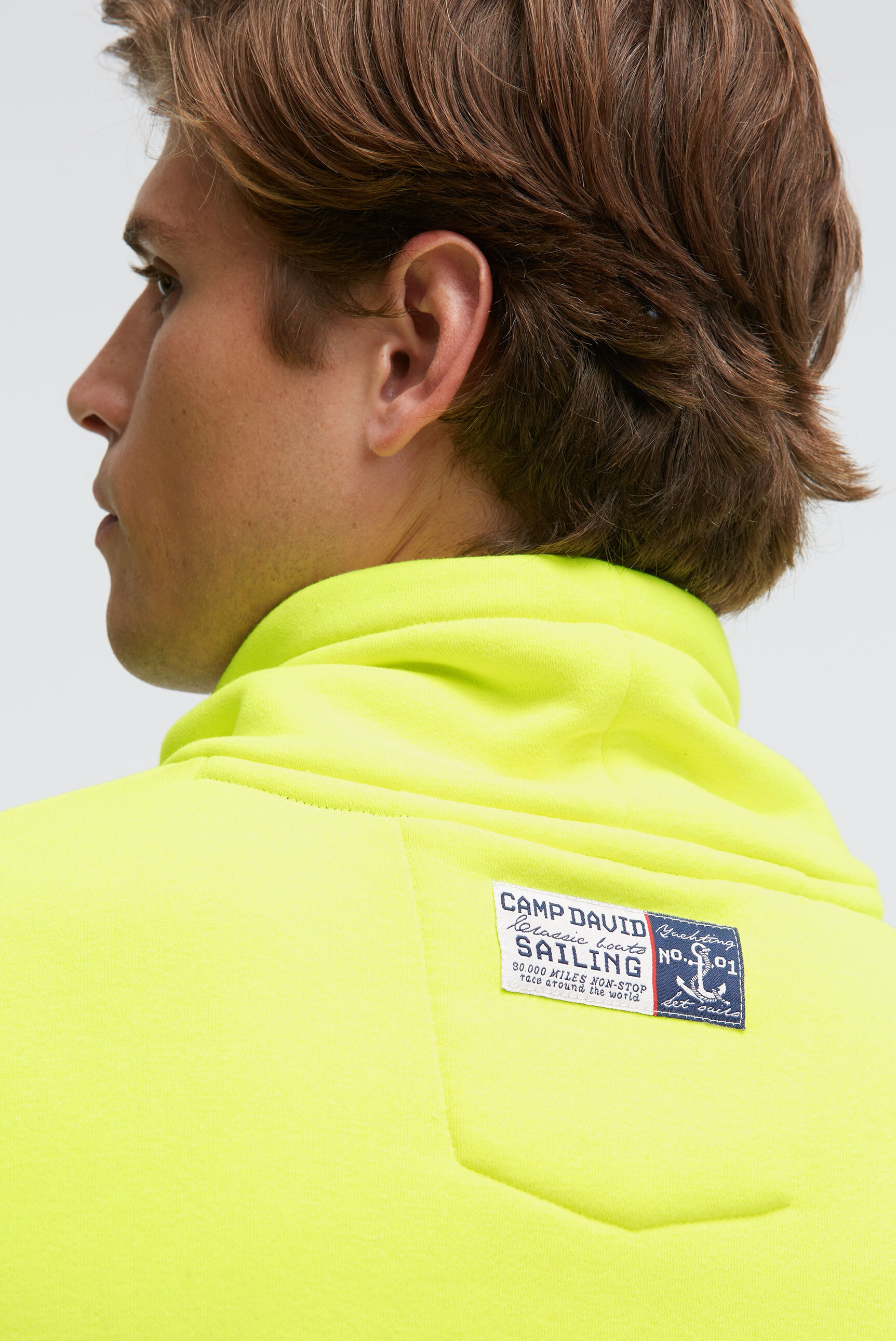 CAMP DAVID Sweater , mit Stehkragen
