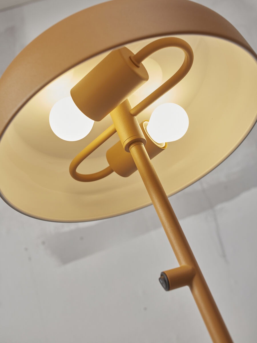 it's About RoMi Stehlampe »PORTO«, 2 flammig, Leuchtmittel E27 | LED wechselbar, Gutes leselicht
