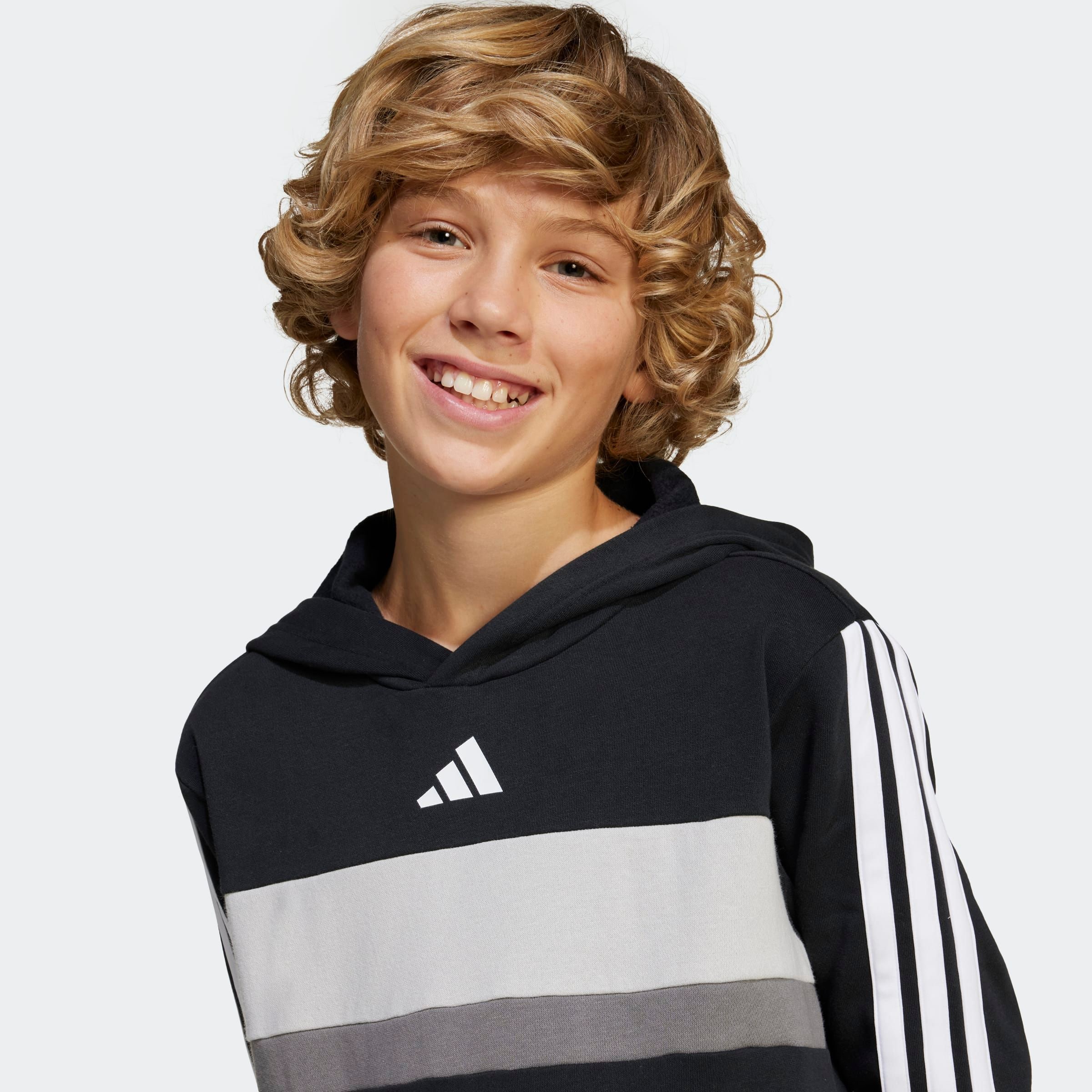 adidas Sportswear Kapuzensweatshirt »J 3S TIB FL HD«