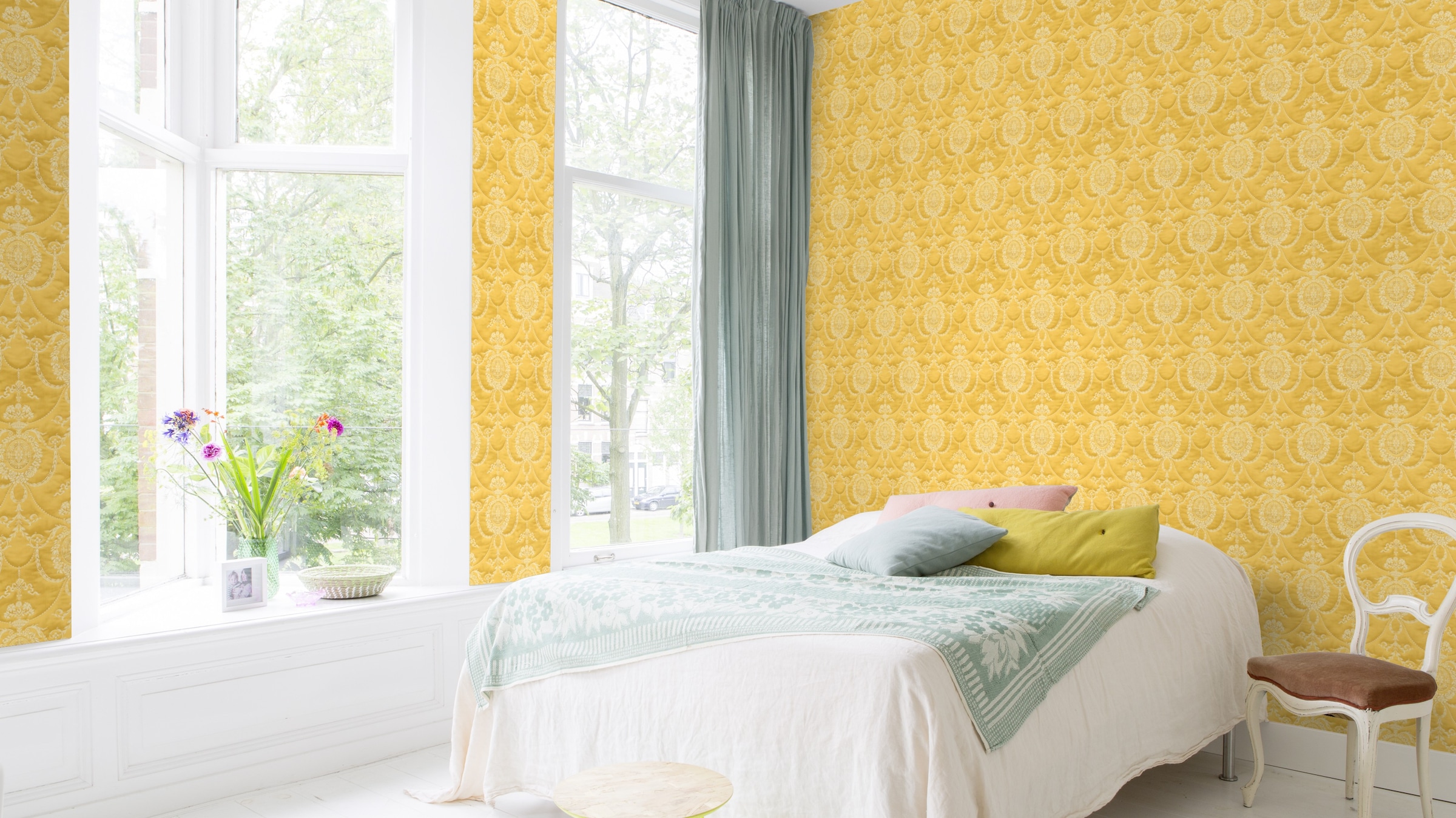 Rasch Vinyltapete »Vliestapete Trianon XIII mit barocken Elementen«, Barock, Klassischer Stil