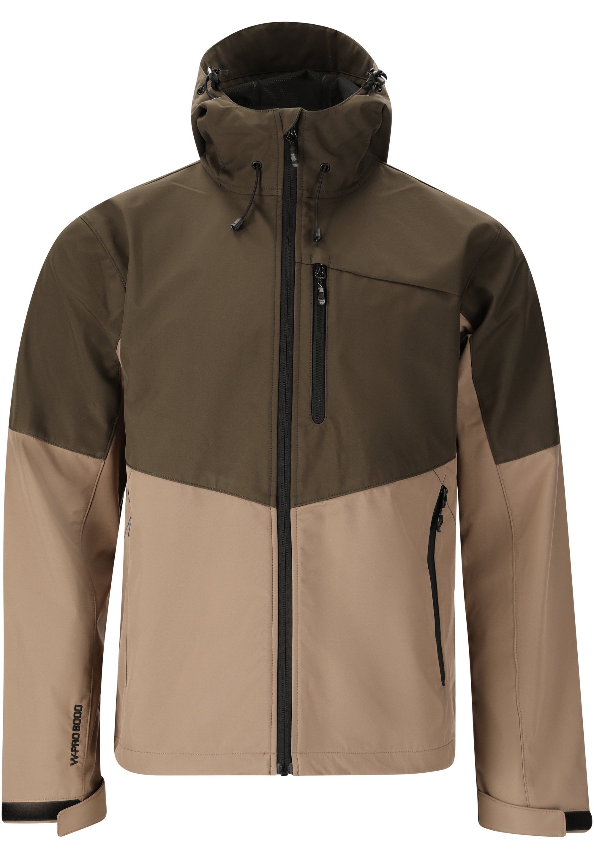 Whistler Rodney V2 Softshell Jacket Dark Brown XXL 2