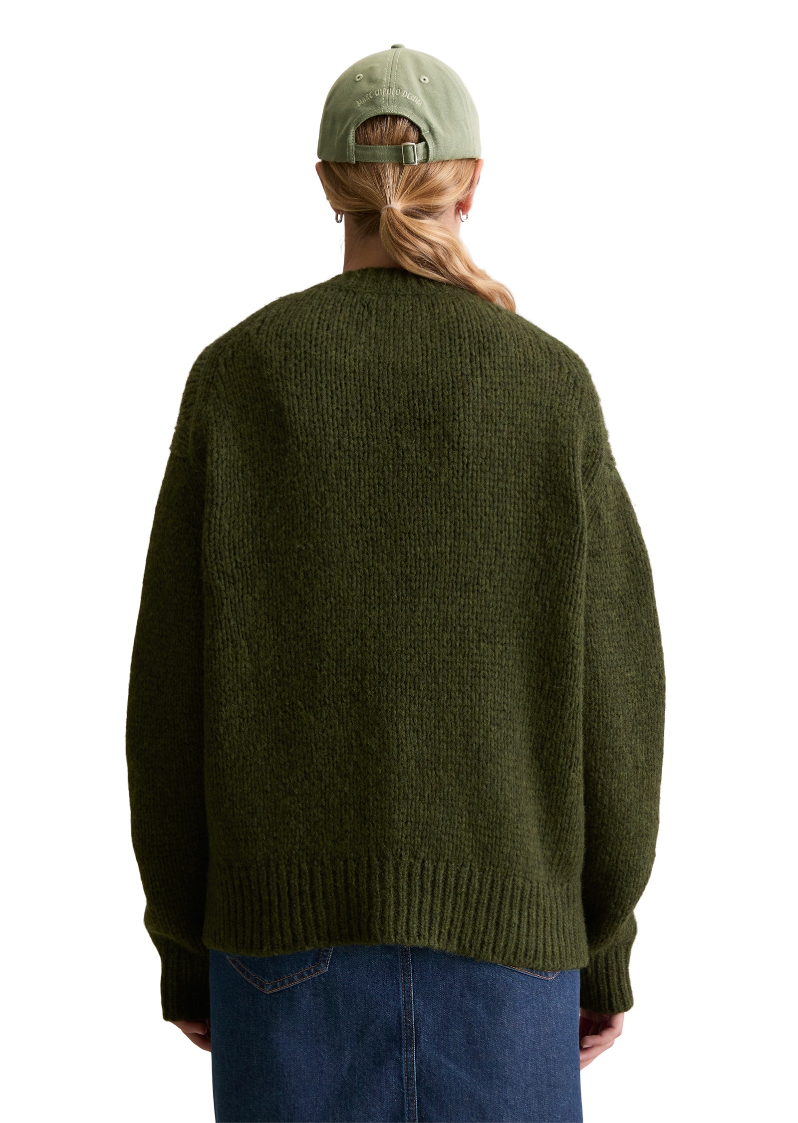 Marc O'Polo DENIM Cardigan »aus kuscheligem Schurwolle-Alpaka-Mix«