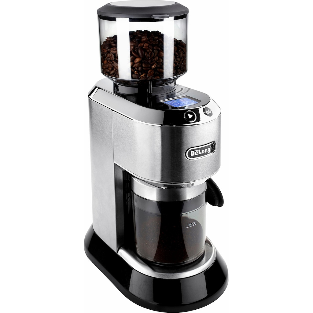 De'Longhi Kaffeemühle »Dedica KG521.M«, 150 W, Kegelmahlwerk, 350 g Bohnenbehälter