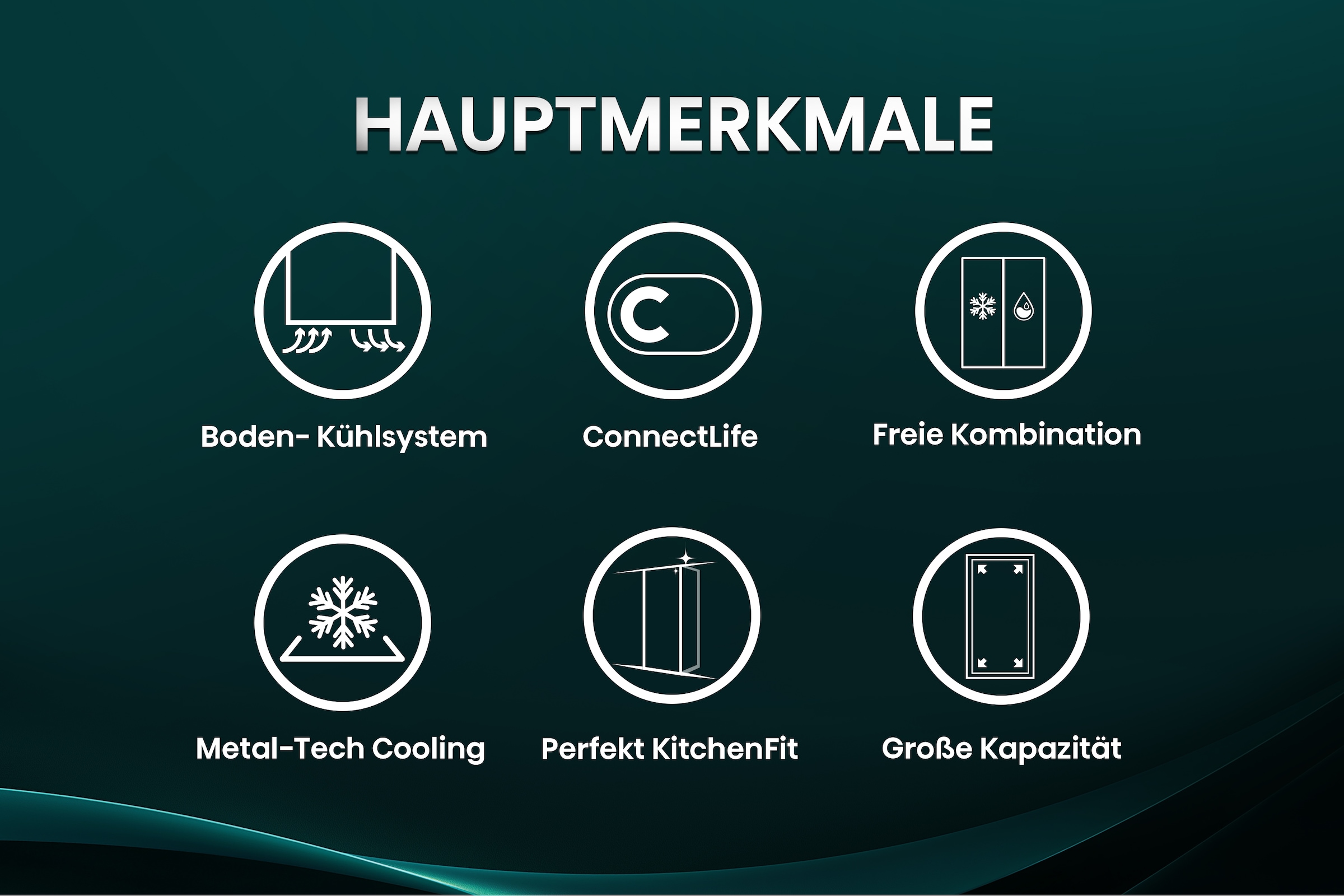 Hisense Kühlschrank »RL5K370GSFC1« 185,6 cm hoch 59,5 cm breit MetalCooling