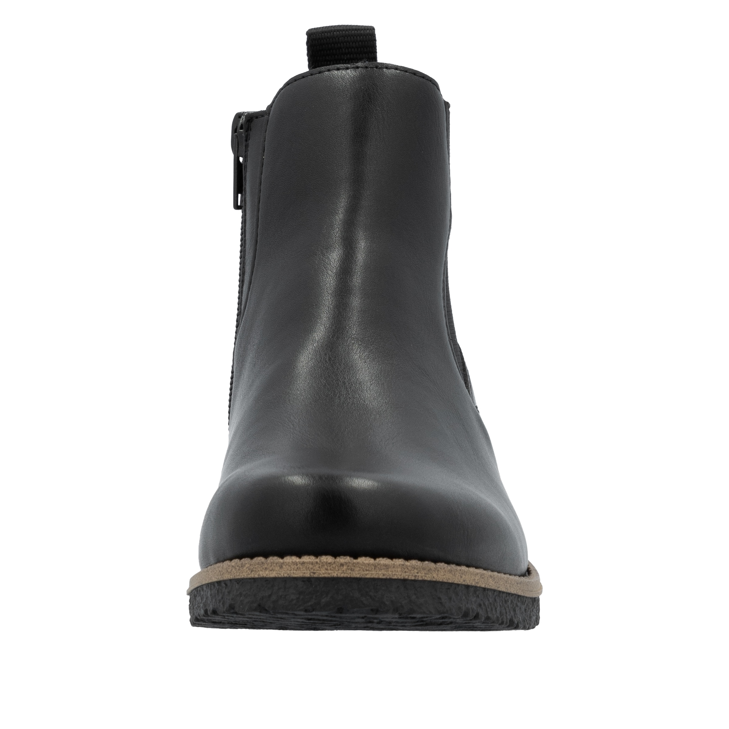 Rieker Chelseaboots, Stiefelette, Schlupfboots, Stretcheinsatz, mit Innenreißverschluss