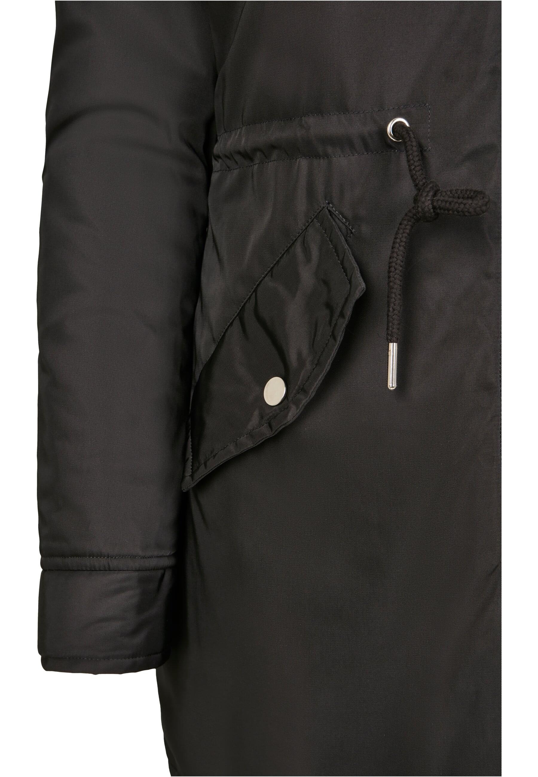 URBAN CLASSICS Winterjacke »Urban Classics Damen Ladies Faux Fur Parka«, (1 St.), mit Kapuze