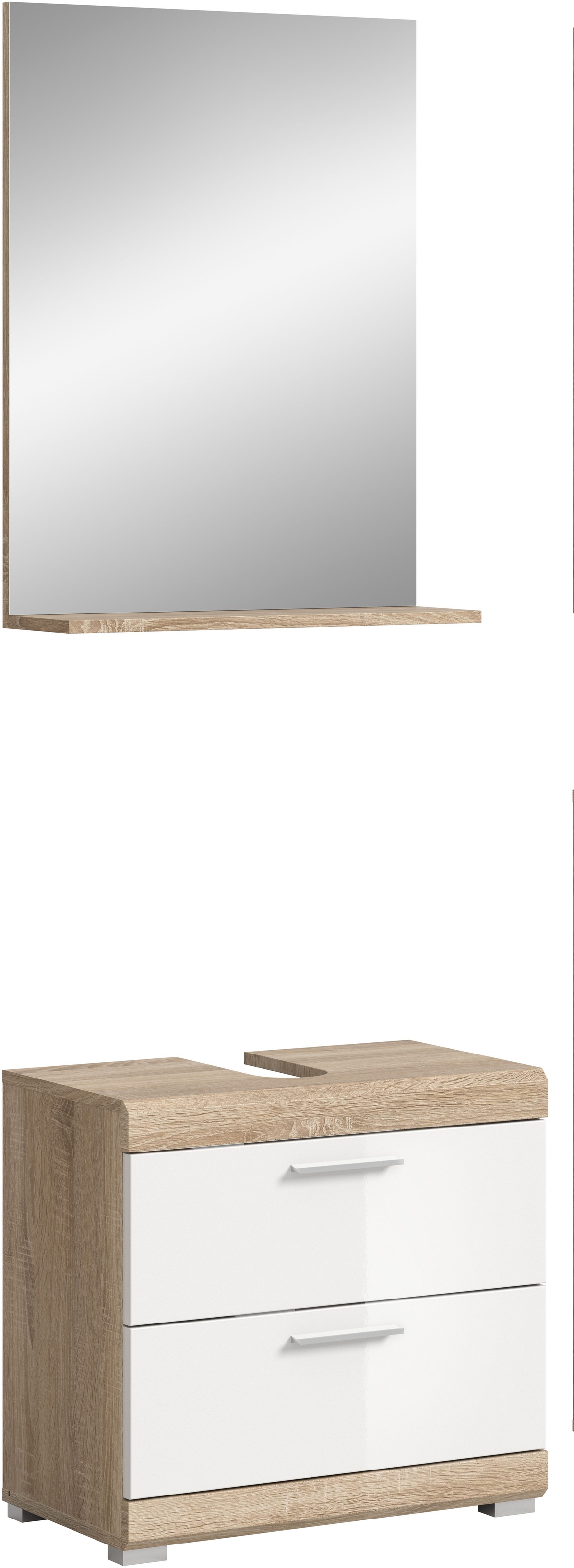 welltime Badmöbel-Set "Siena, 2 teilig, bestehend aus: Waschbeckenunterschr günstig online kaufen