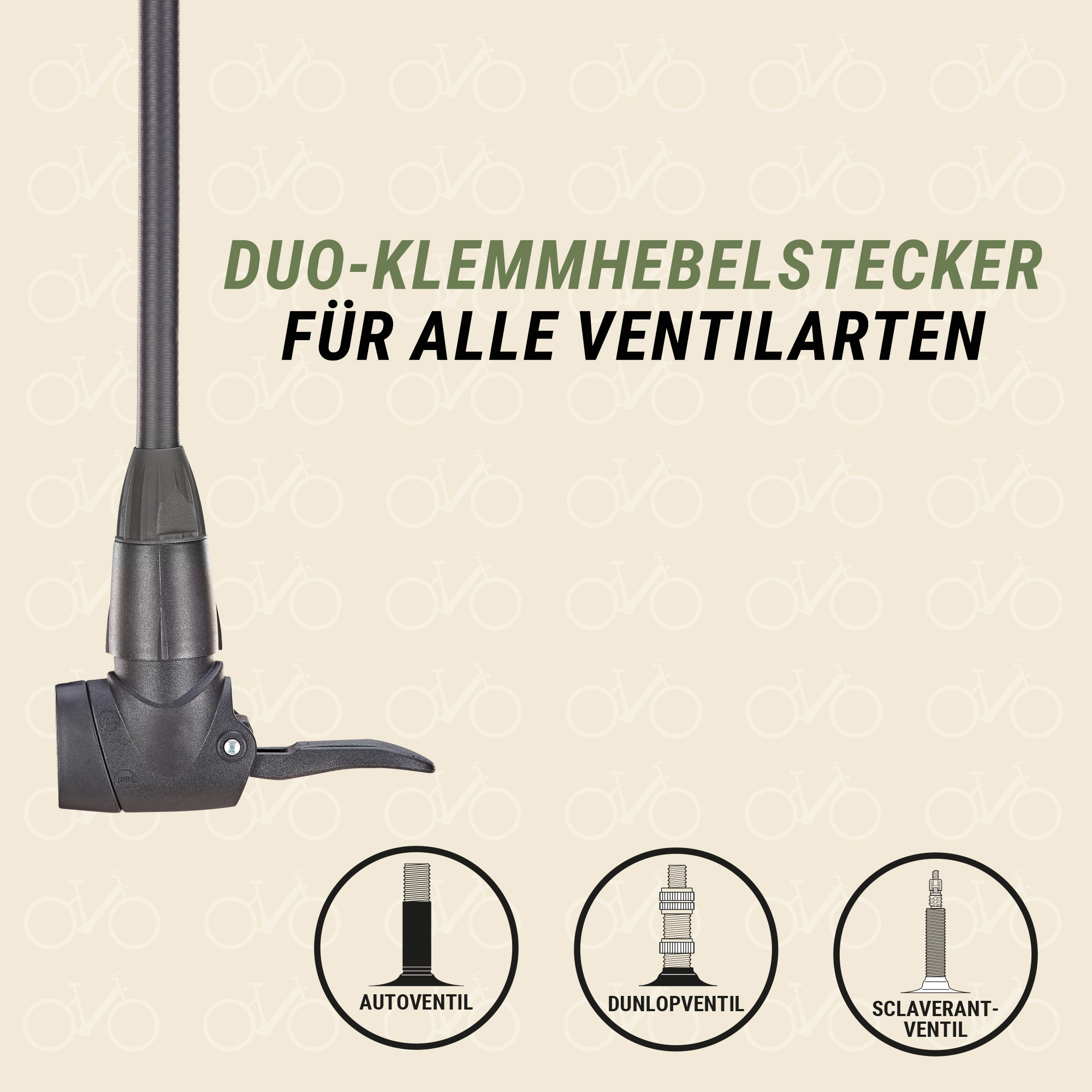 Prophete Standpumpe »Alu-Fußstandpumpe m. digitalem Manometer«