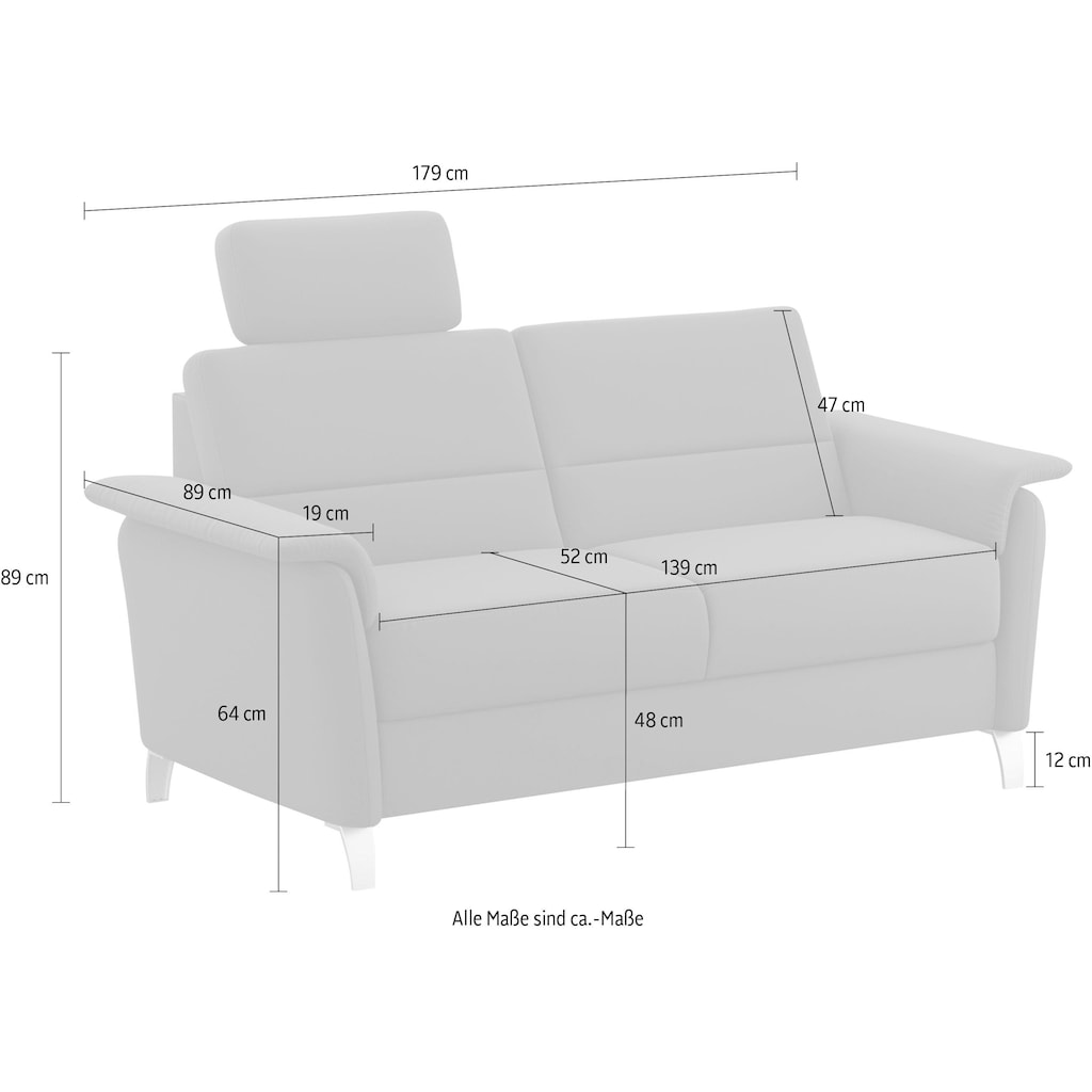 sit&more 2,5-Sitzer »Palmera«