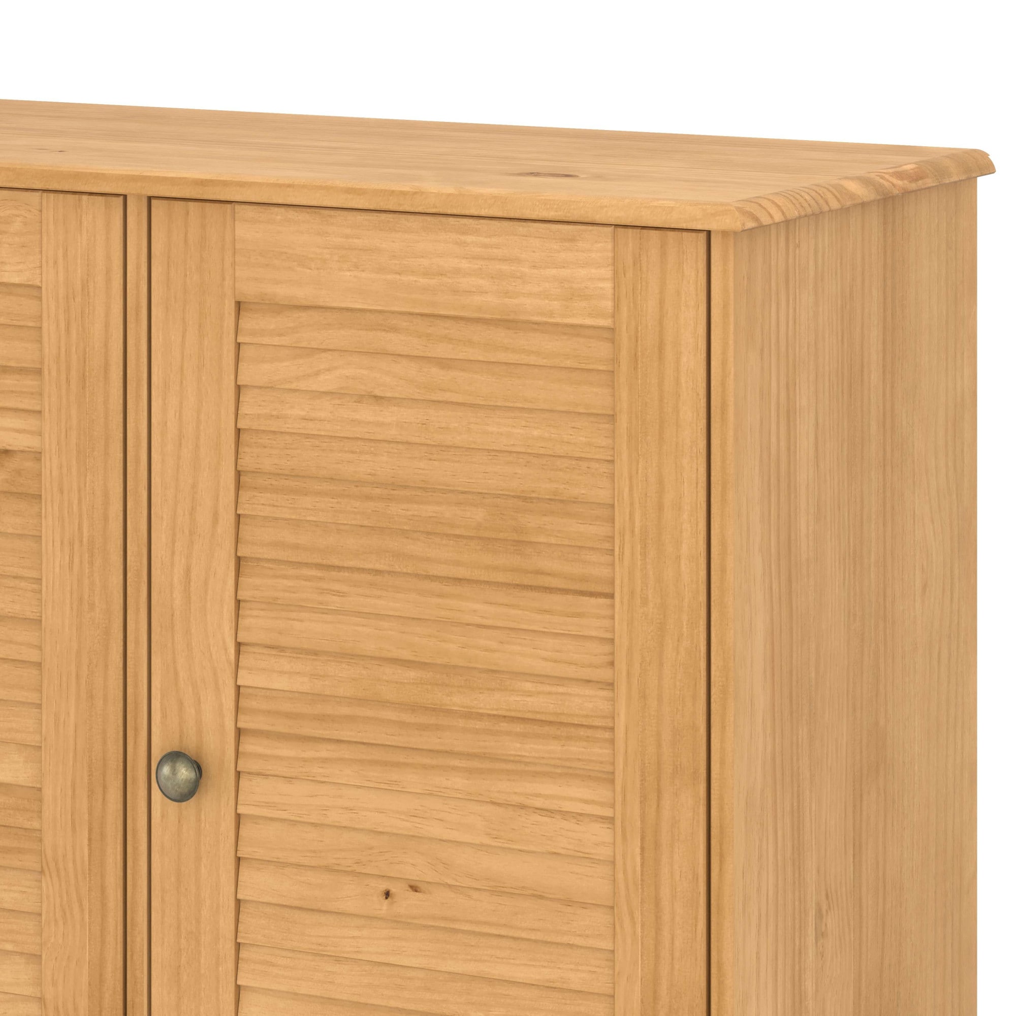 OTTO home Sideboard »Turia, mit Lamellentüren« Kommode aus massivem Kiefernholz, FSC®, Breite 125 cm