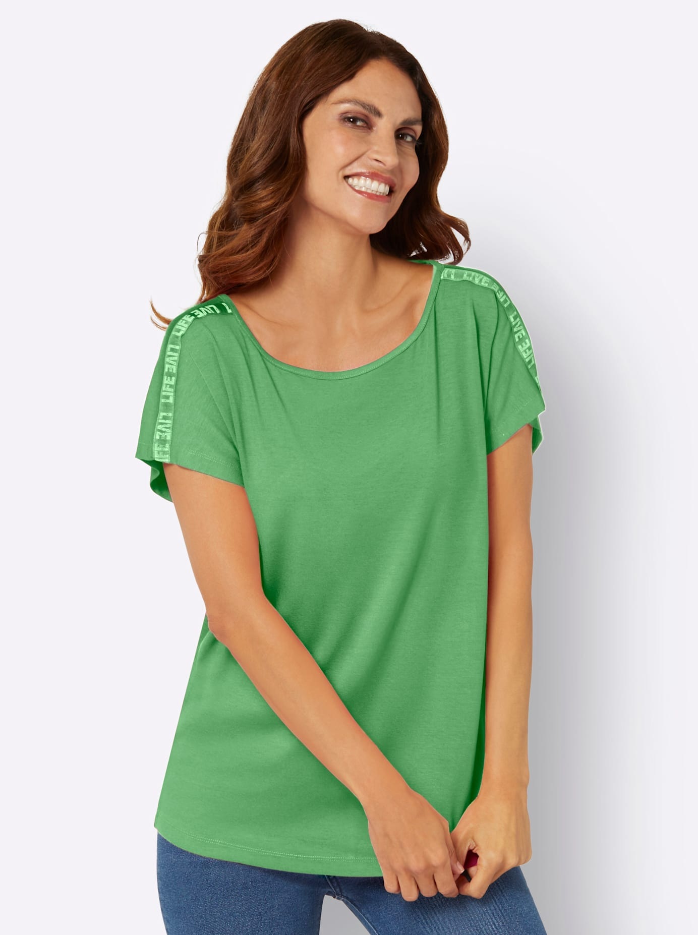 Inspirationen Kurzarmshirt "Shirt", (1 tlg.) günstig online kaufen