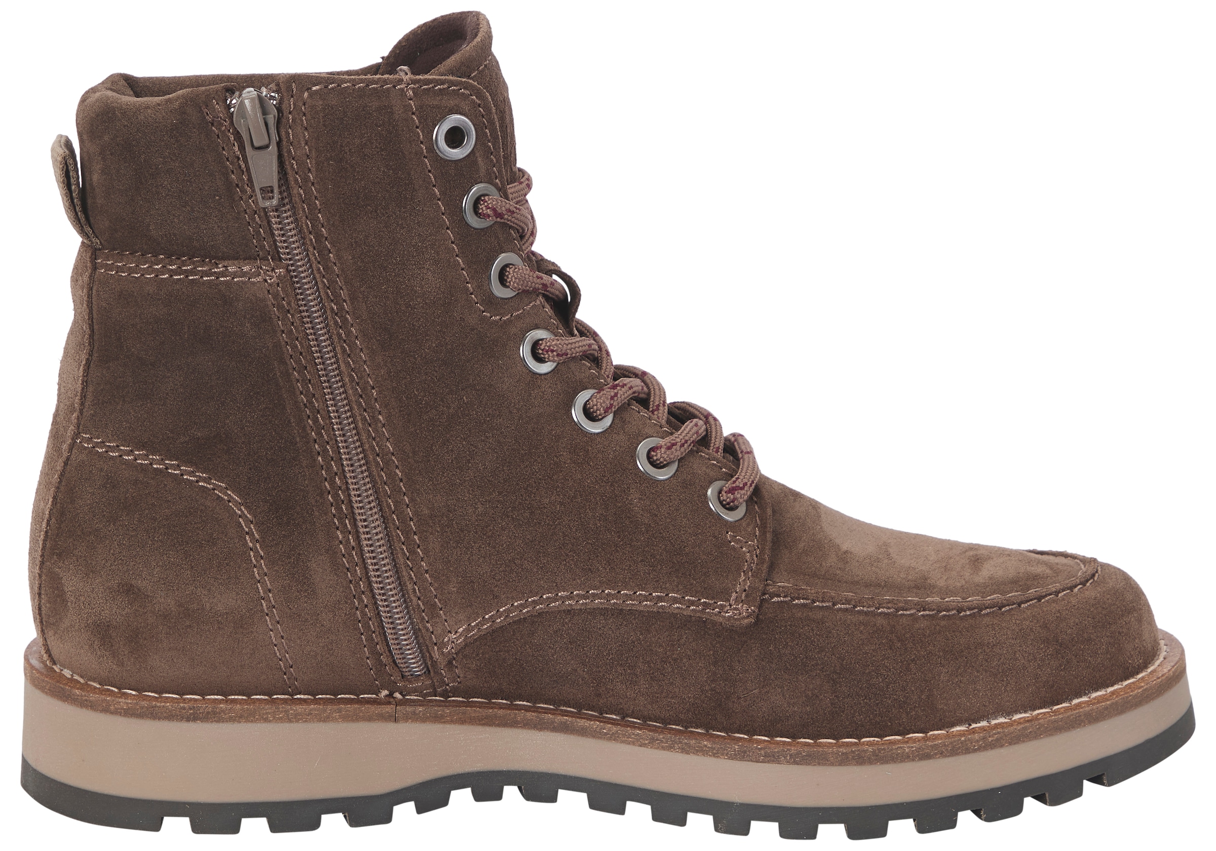 Marc O'Polo Schnürboots »Model Jack 13«  Schürstiefelete, Casual-Boots mit Reißverschluss