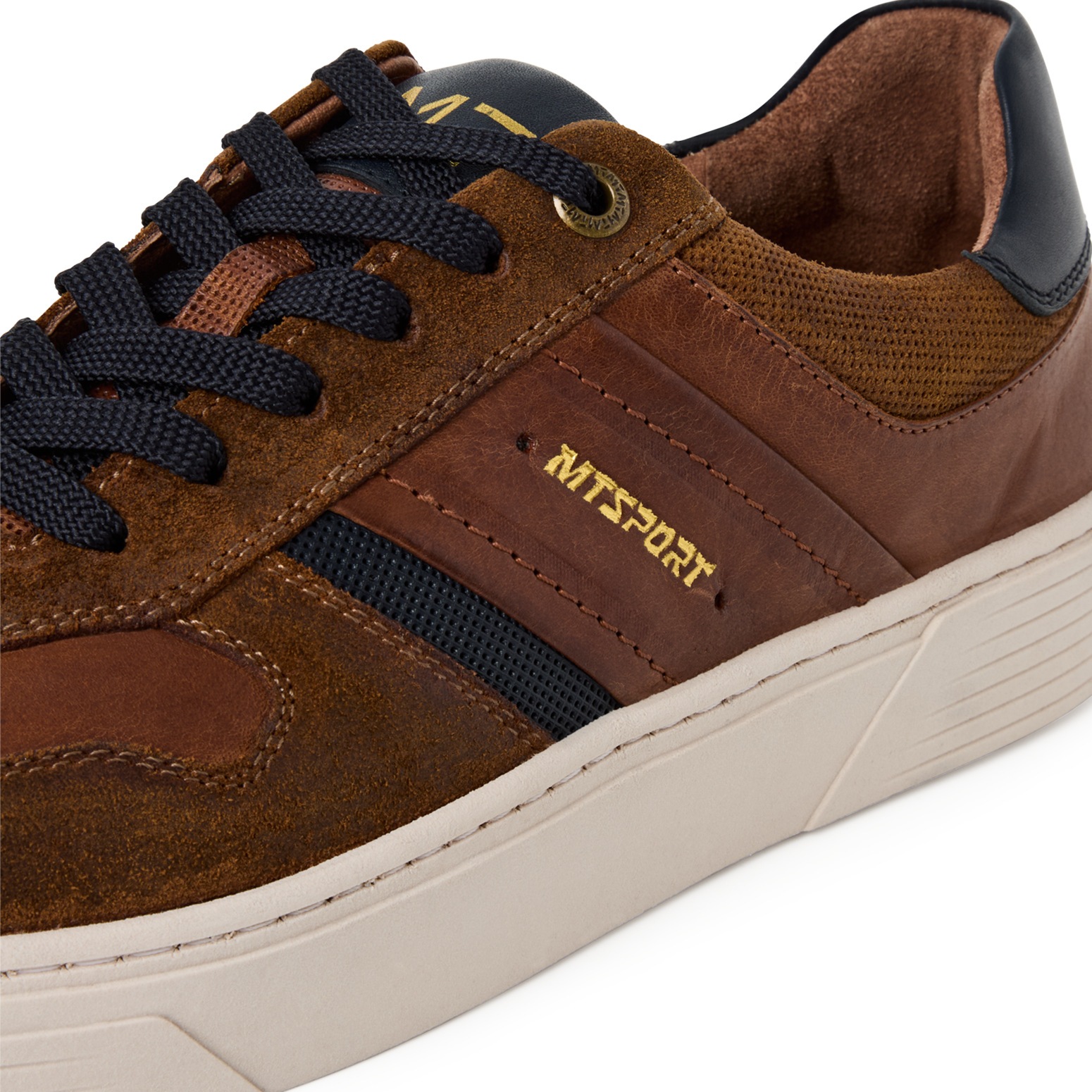 MARCO TOZZI Sneaker, Freizeitschuh, Halbschuh, Schnürschuh mit Kontrastbesa günstig online kaufen