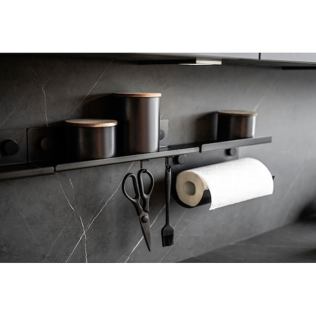 WENKO Küchenrollenhalter »Jet«, aus pulverbeschichtetem Metall, Industrial  Design | BAUR