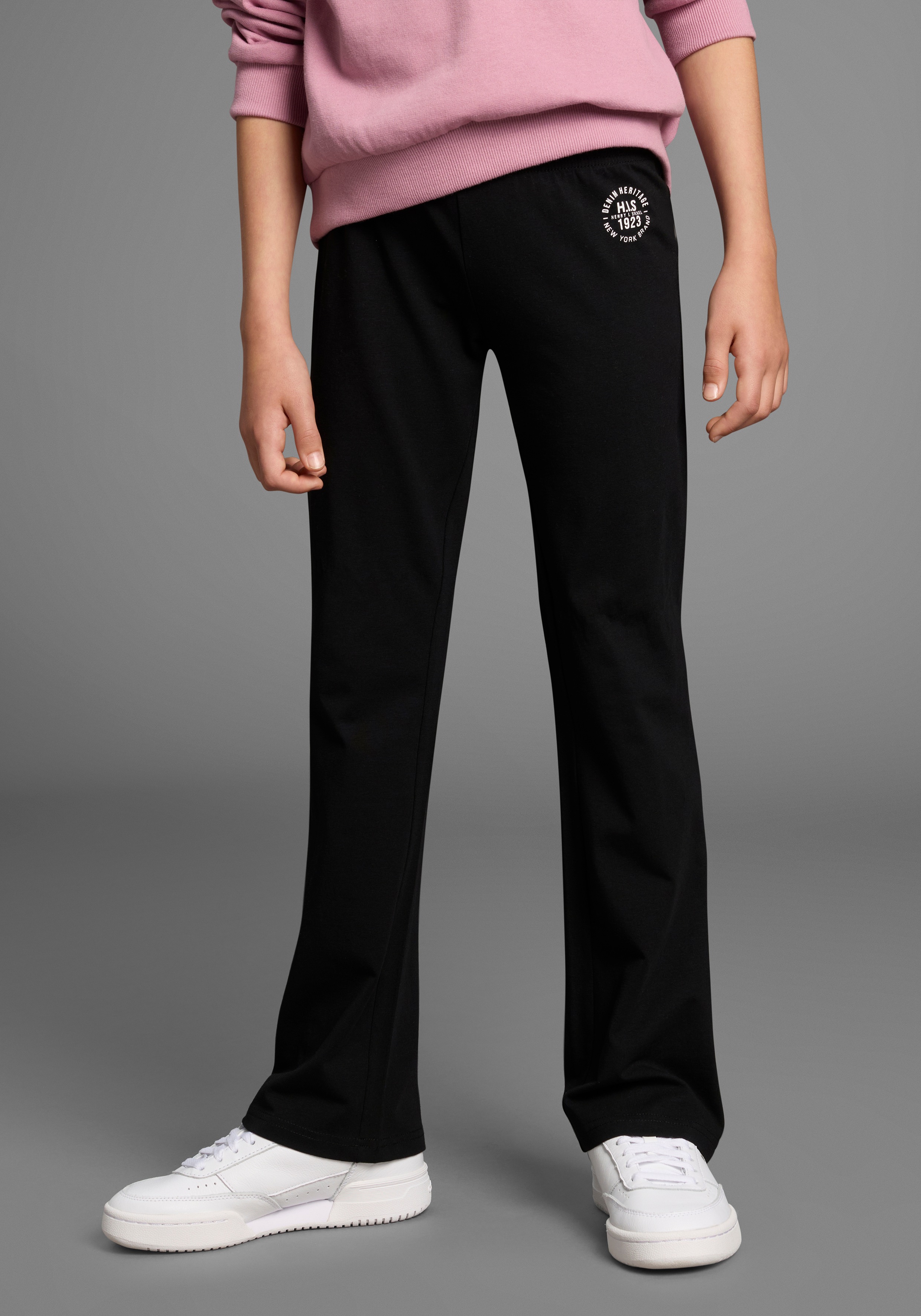 Thumbnail - H.I.S Leggings "2er Packung Leggings mit Schlag" NEUHEIT: H.I.S für TEENS 2er Packung Jazzpants