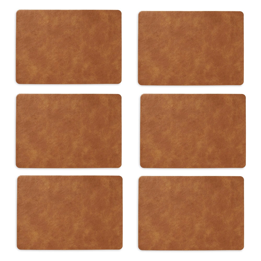 Zeller Present Platzset Kunstleder, 6-teilig, 30 x 42,5 cm günstig online kaufen