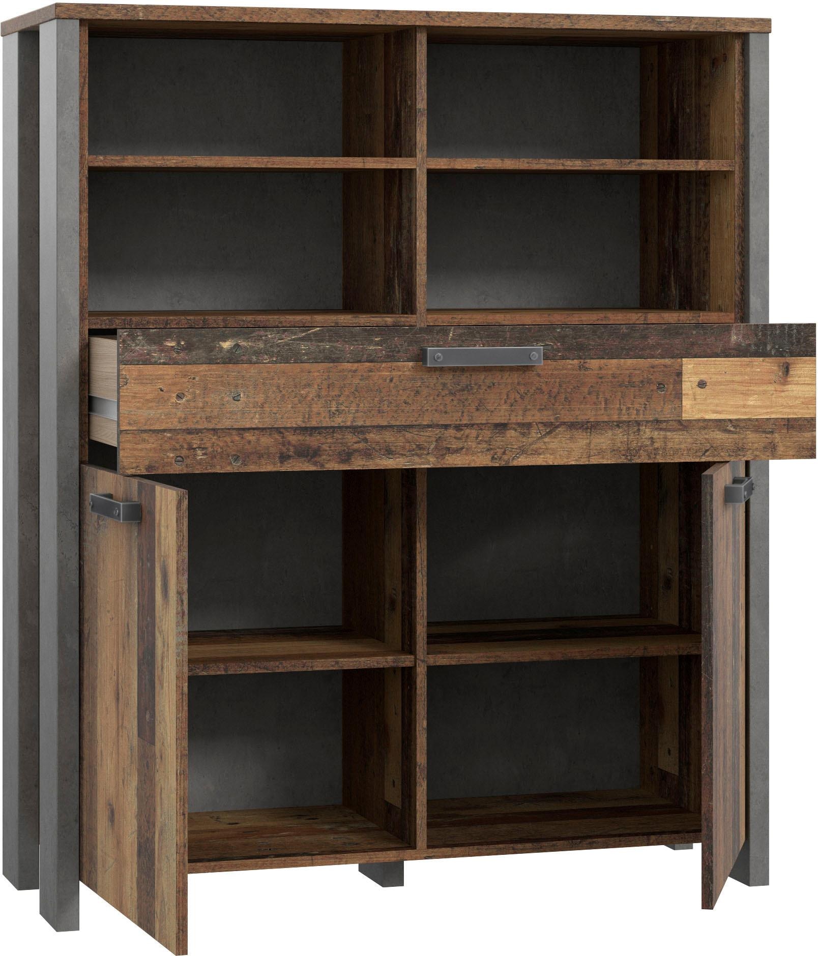 FORTE Highboard »Clif«, Breite 106 cm