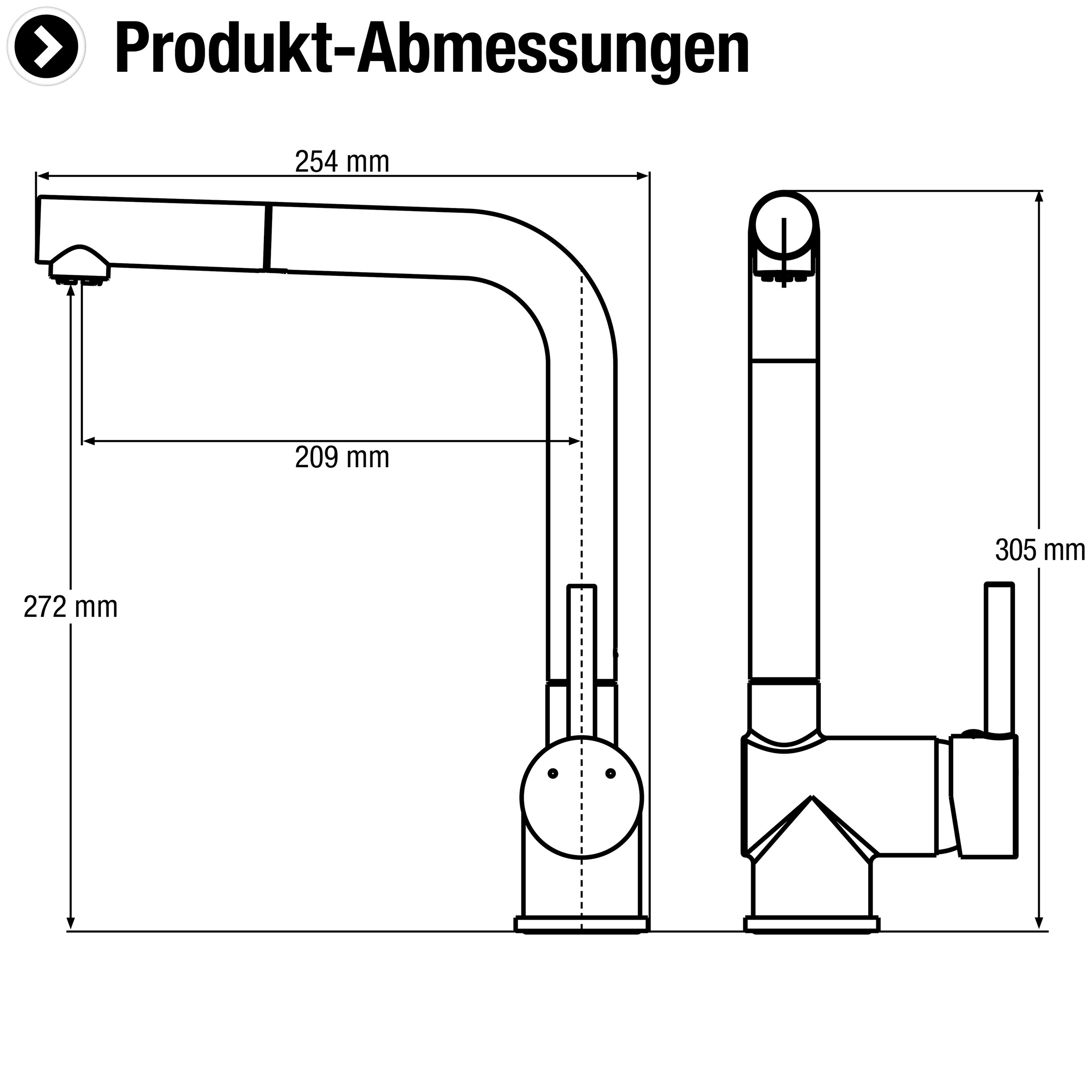 CORNAT Spültischarmatur 