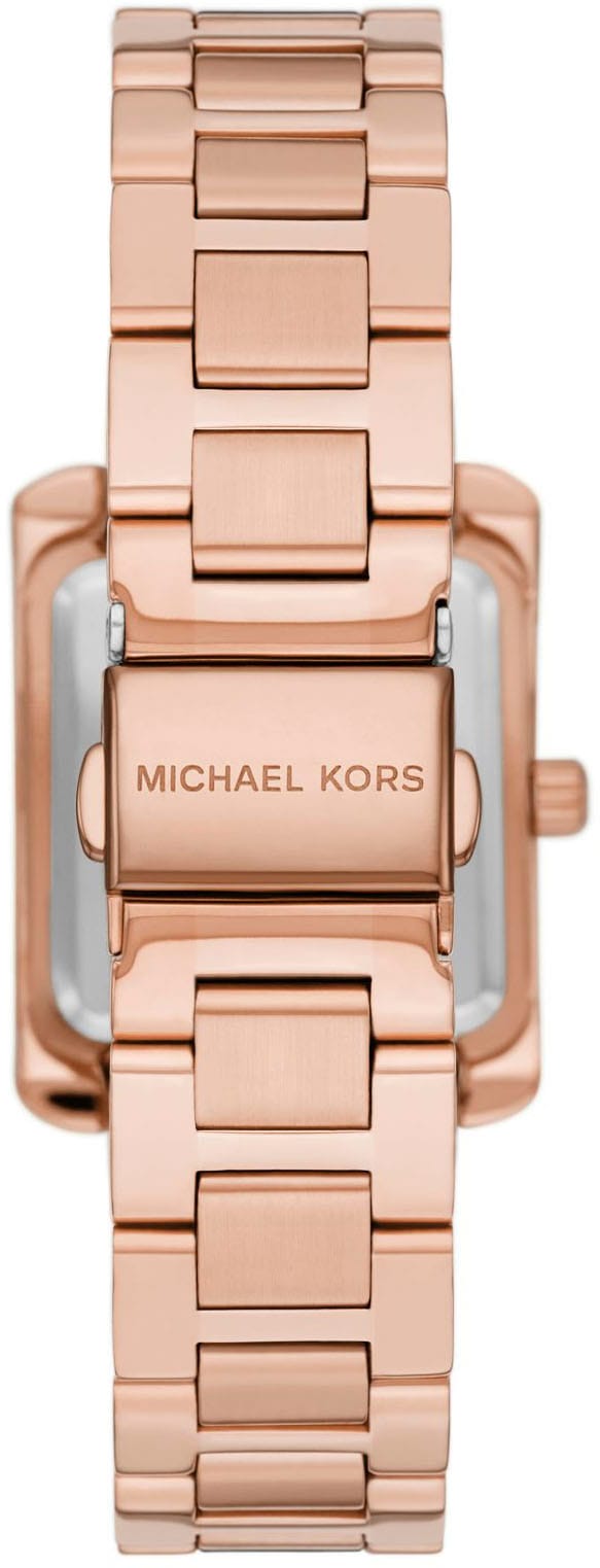 MICHAEL KORS Quarzuhr »EMERY, MK1074SET«, (Set, 2 tlg., mit passender Kette), Armbanduhr, Damenuhr, ideal auch als Geschenk, analog