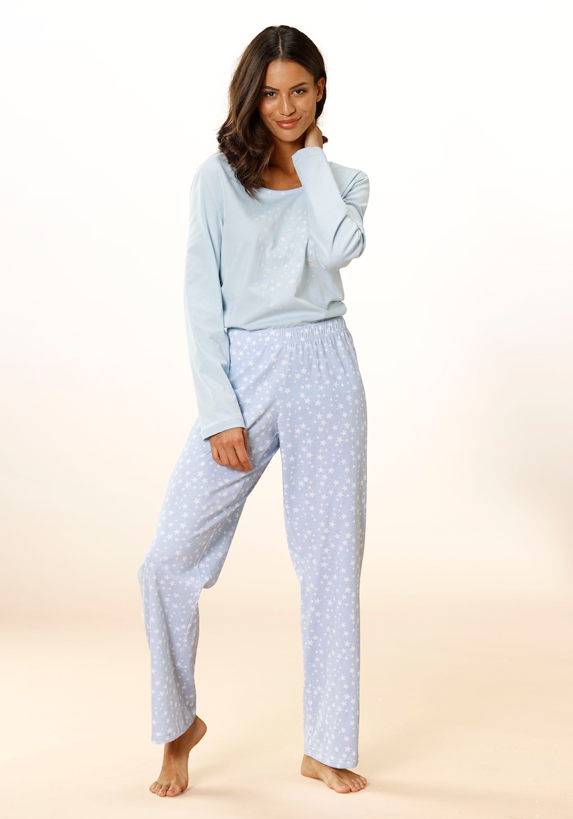 Vivance Dreams Pyjama, (2 tlg., 1 Stück), mit Karo Muster kaufen | BAUR