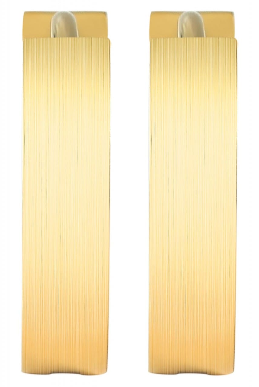 Adelia´s Paar Creolen »Unisex Creolen aus poliertem Edelstahl Ø 9 mm«