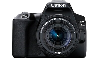 Canon Systemkamera »EOS 250D«, EF-S 18-55mm f/4-5.6 IS STM, 24,1 MP, 3 fachx opt.... kaufen