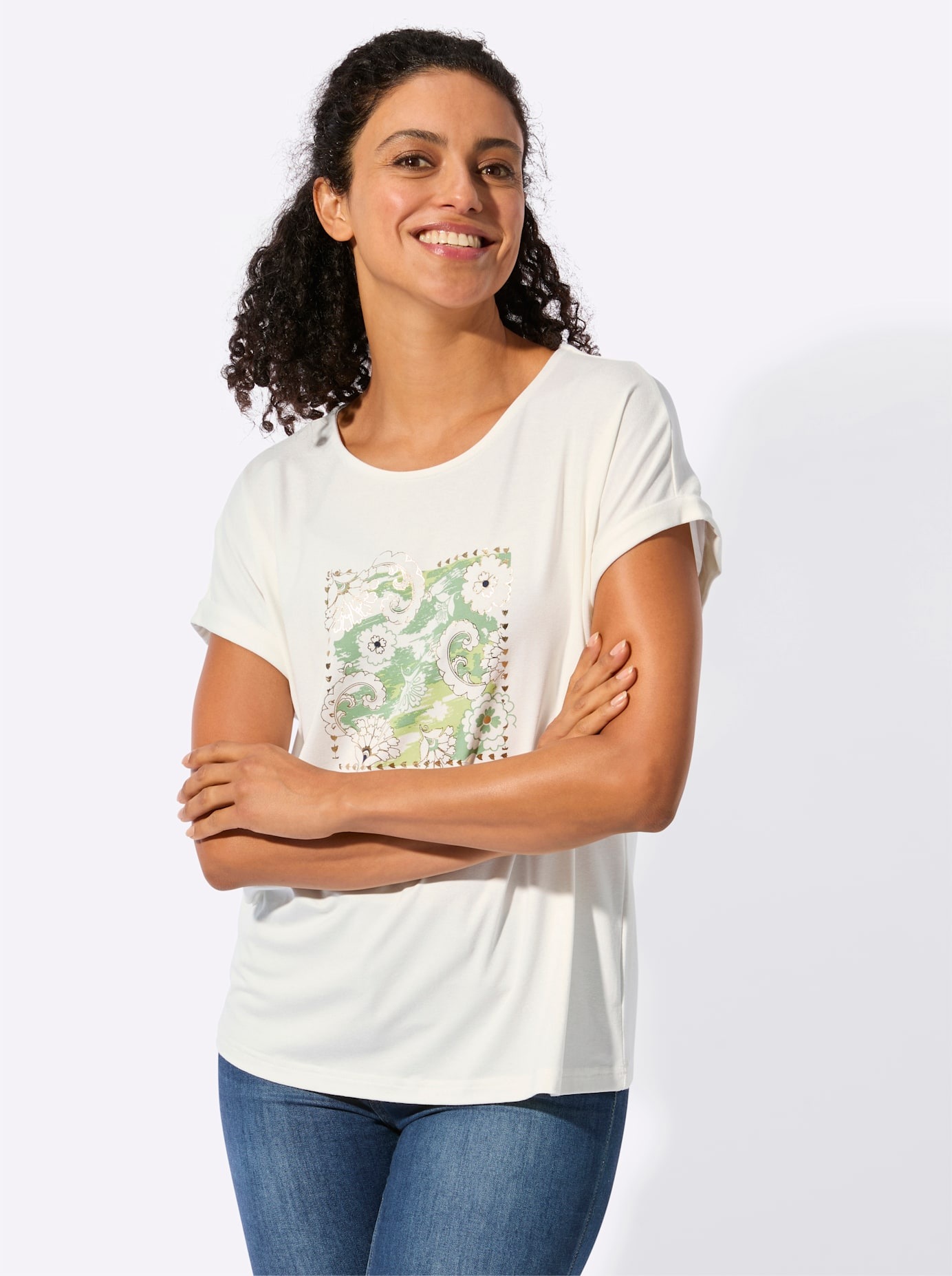 Inspirationen Kurzarmshirt "Shirt" 1 tlg. günstig online kaufen