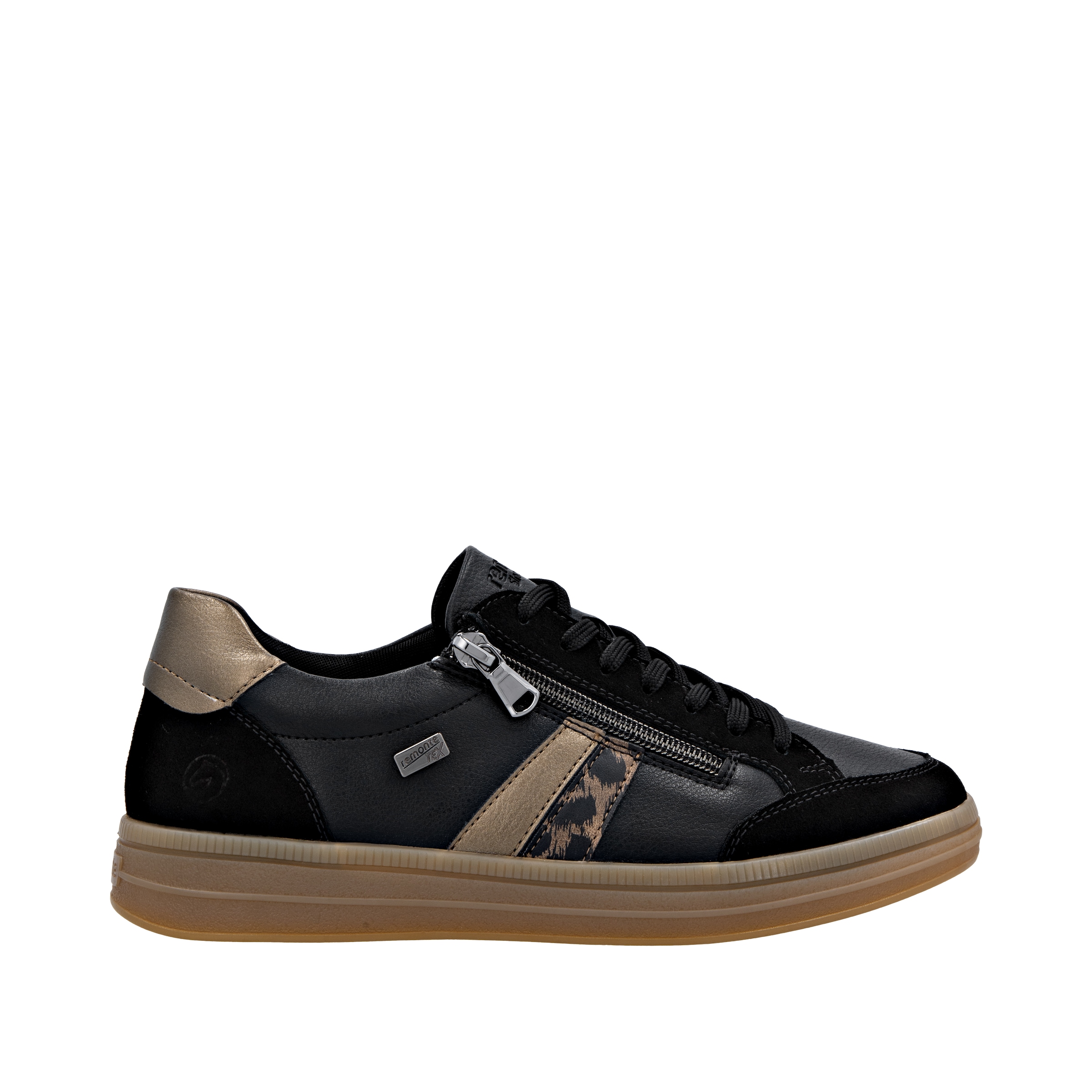 Remonte Plateausneaker »Elisabeth Hurley-Collection«, Schnürschuh, Halbschuh mit wasserabweisender TEX-Membran