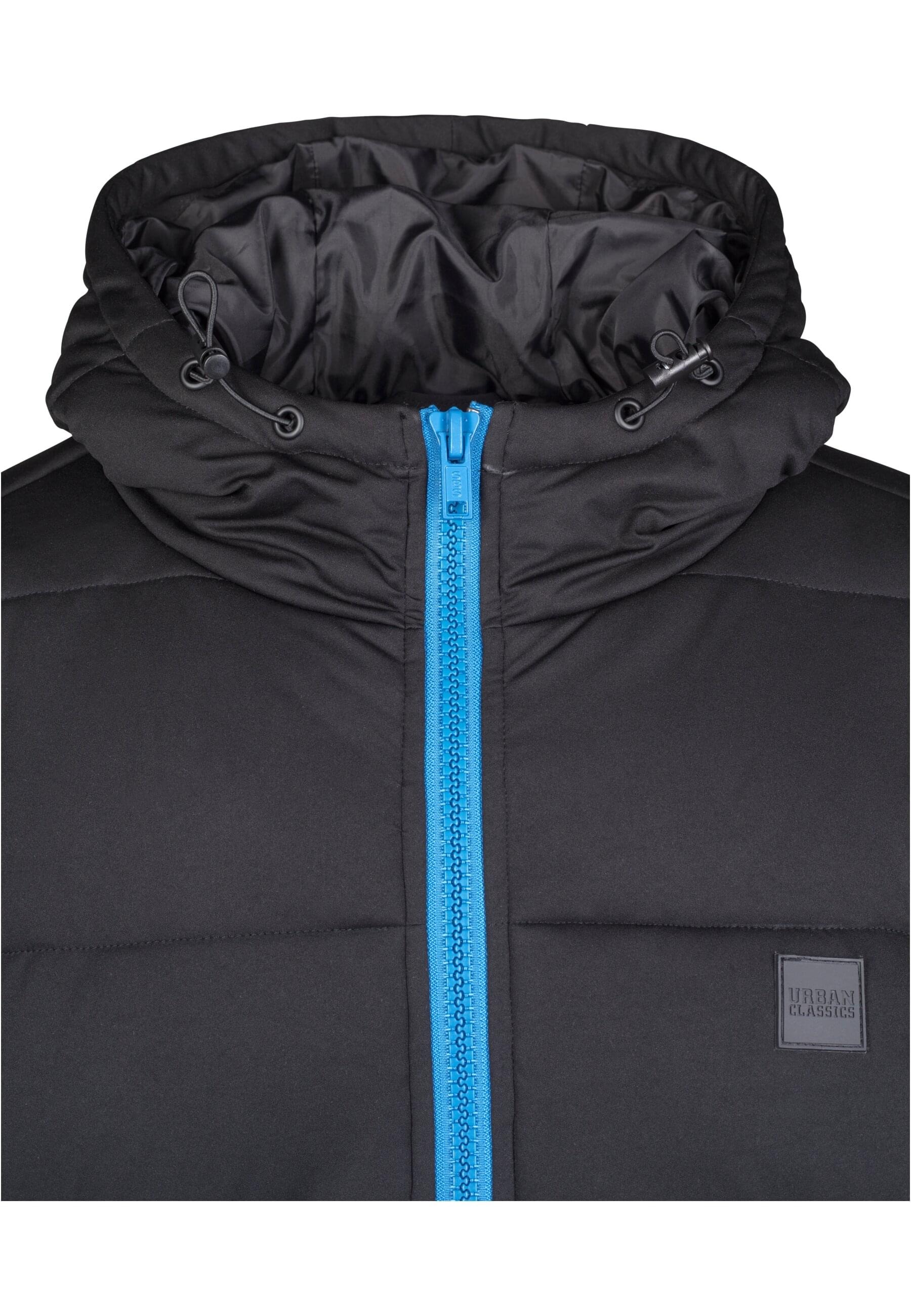 URBAN CLASSICS Winterjacke »Urban Classics Herren Hooded 2-Tone Puffer Jacket«, (1 St.), mit Kapuze