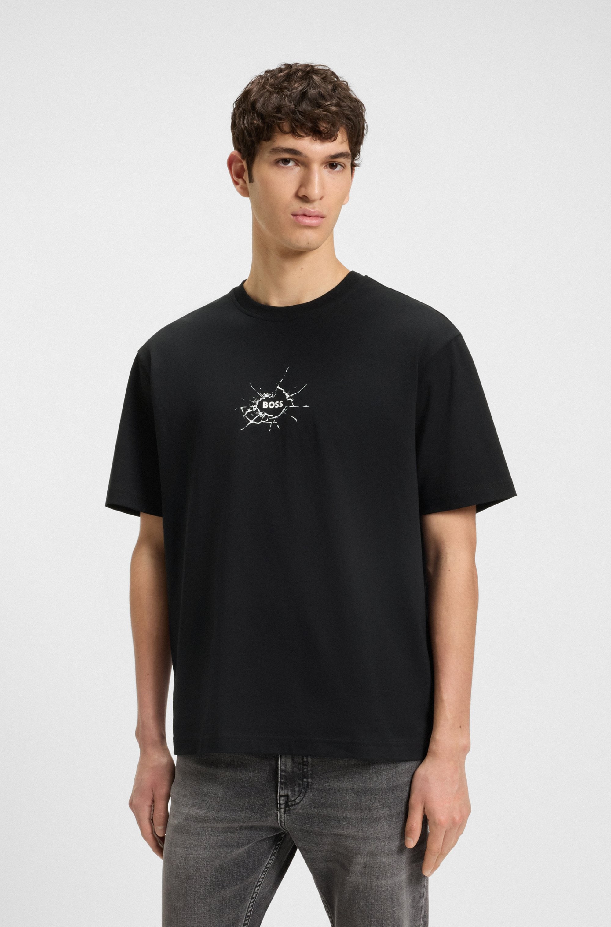BOSS ORANGE T-Shirt "Te voyage", mit coolem Logo-Druck günstig online kaufen