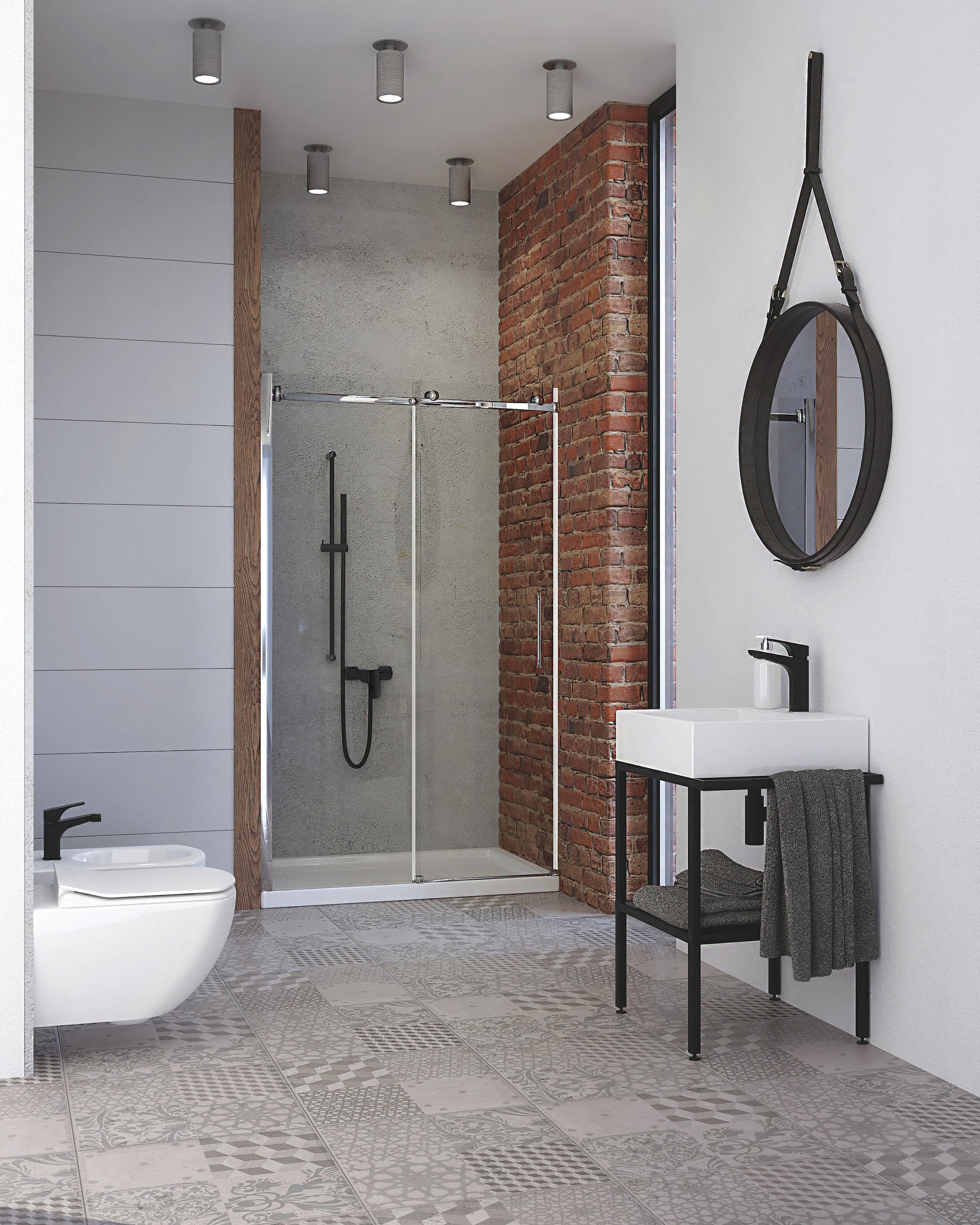 Deante Waschtischarmatur »»Hiacynt«, Waschbeckenarmatur hoch, modernes zeitloses Design«
