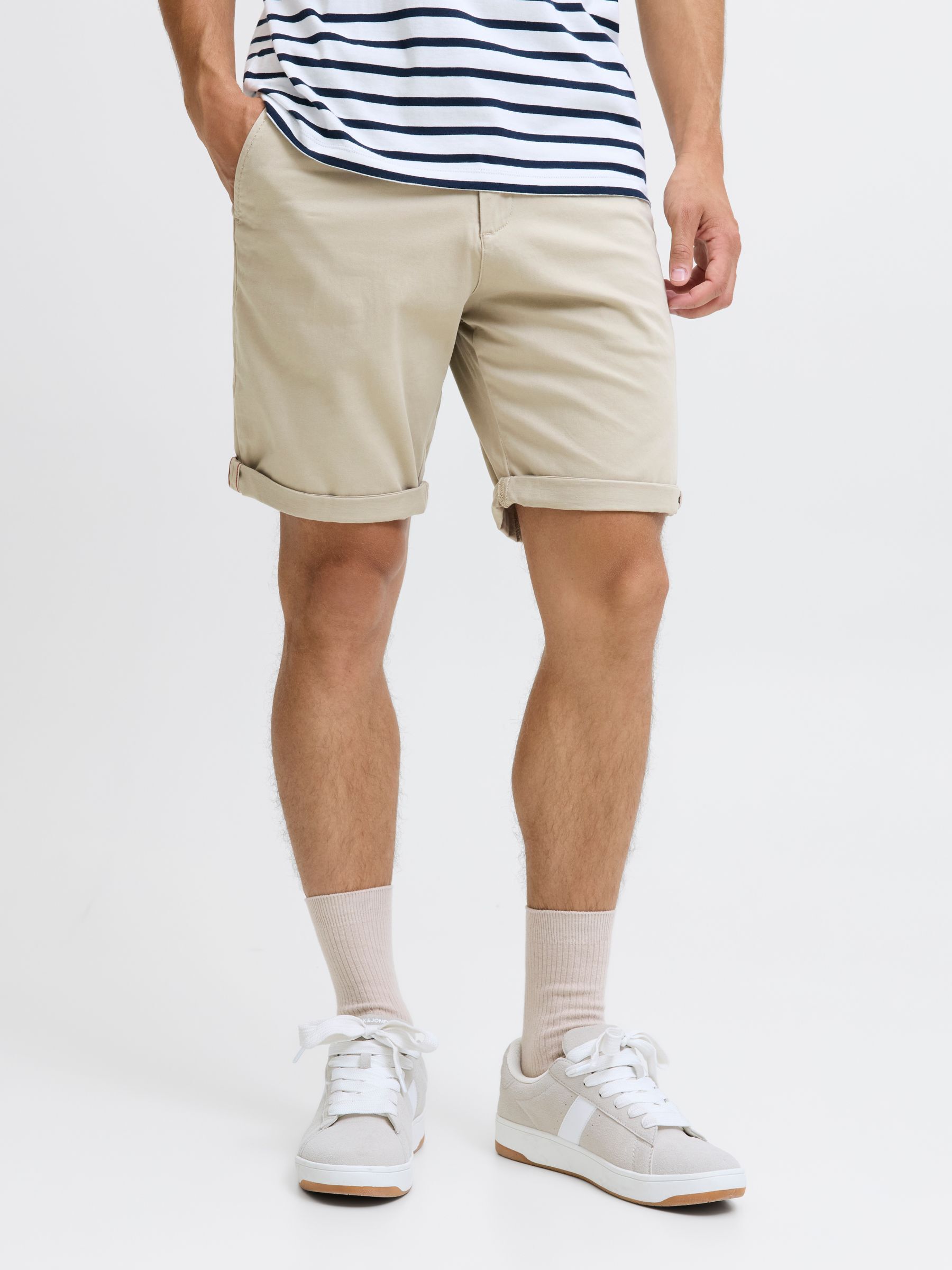 Jack & Jones "BOWIE SHORTS" mit Aufschlag