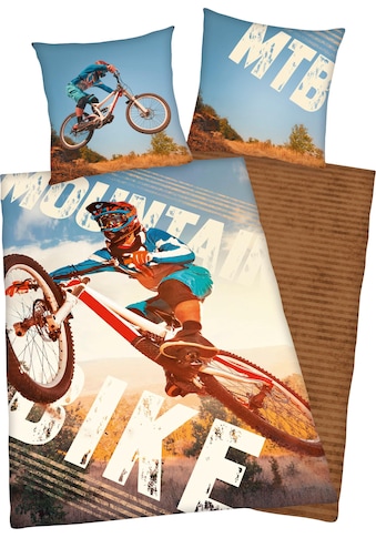 Herding Young Collection Jugendbettwäsche »Mountainbike« (2 tlg...