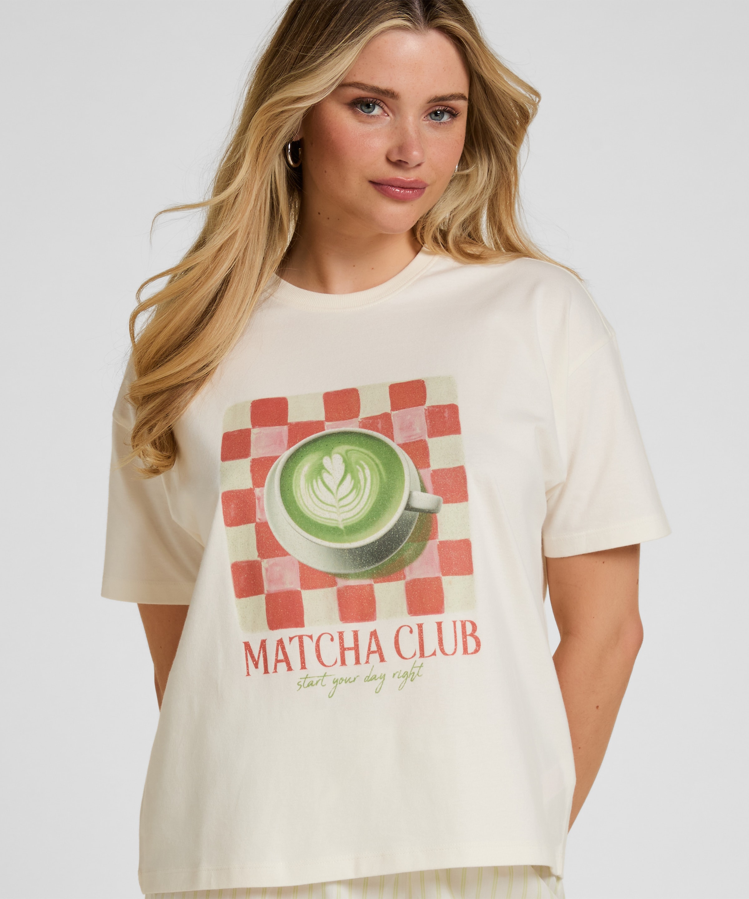 Hunkemöller Pyjama "T-Shirt Mit Print"