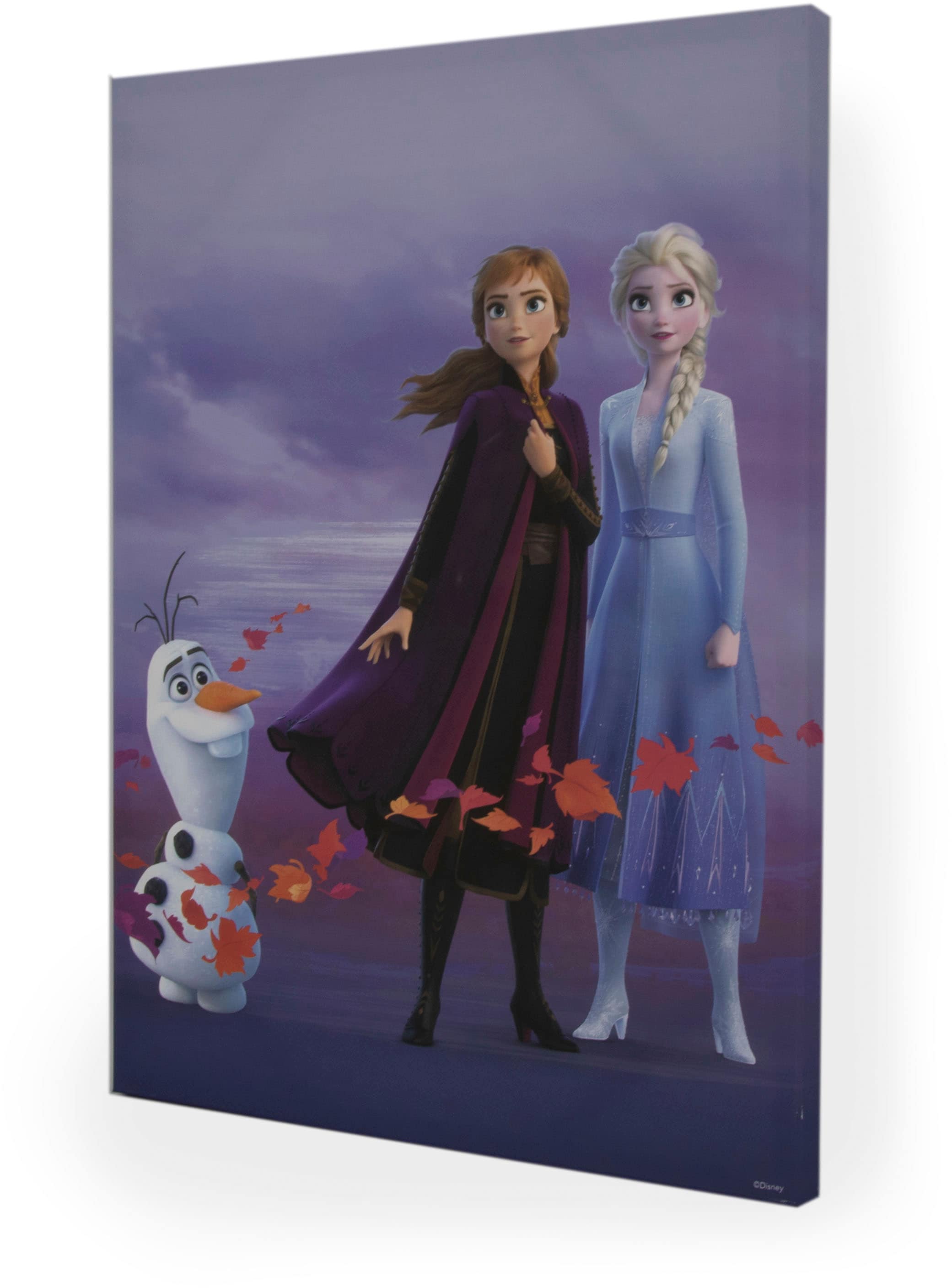 Disney Leinwandbild St.) (1 BAUR kaufen Elsa, »Frozen & | Anna Olaf«