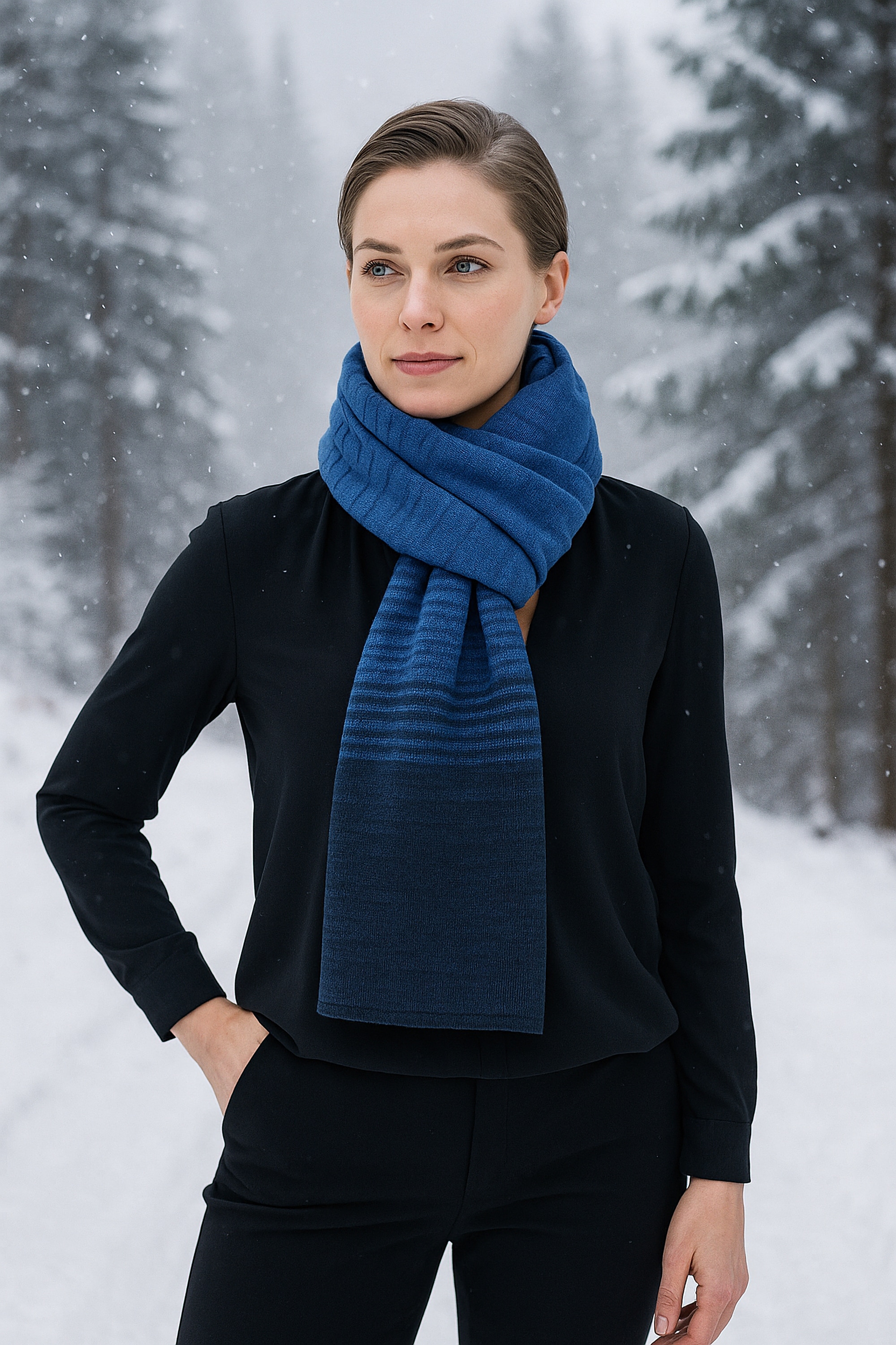 COLLEZIONE ALESSANDRO Wollschal "Zugspitze", 1 Stk. Made in Italy, in modis günstig online kaufen