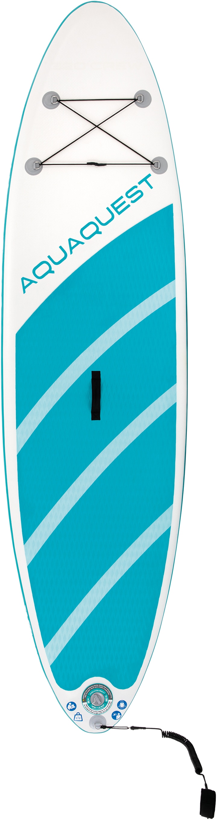 Intex SUP-Board »AQUA QUEST 320«, (Set, 3 tlg., mit Paddel, Pumpe und Transportrucksack)