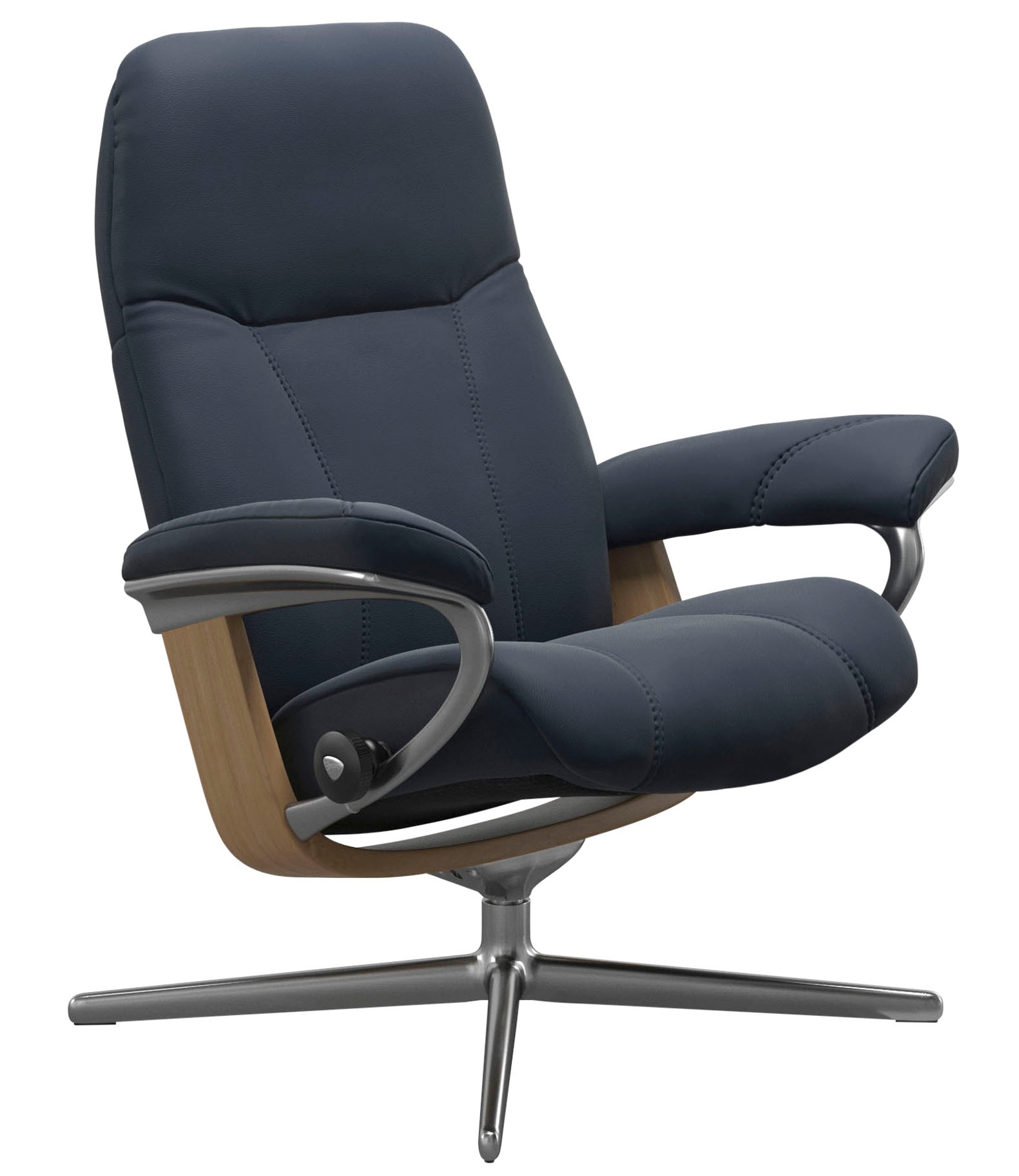 Thumbnail - Stressless Relaxsessel "Consul" mit Cross Base, Größe S, M & L, Holzakzent Eiche