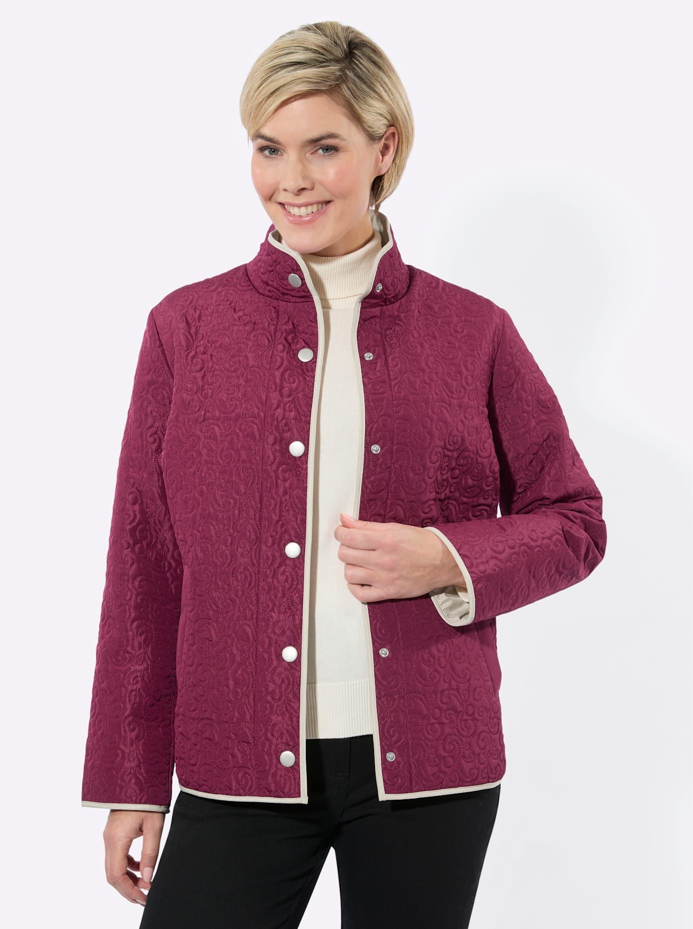 Classic Basics Steppjacke ohne Kapuze
