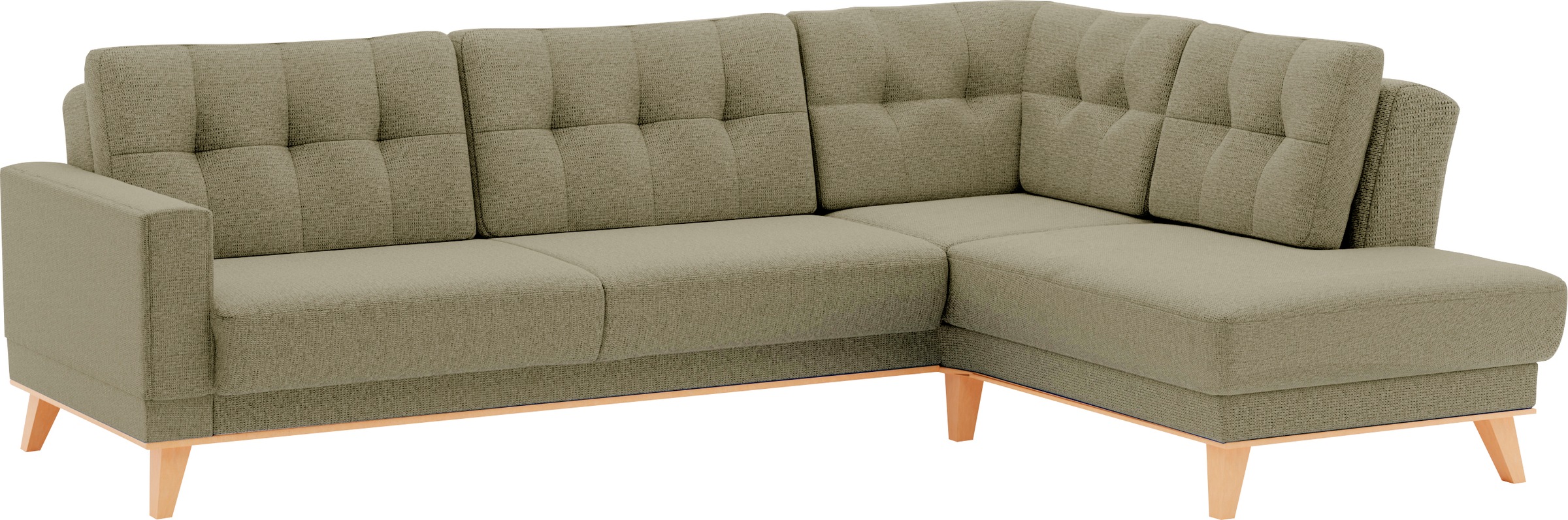 sit&more Ecksofa »Lavida L-Form«, wahlweise mit Kippfunktion und Bettkasten