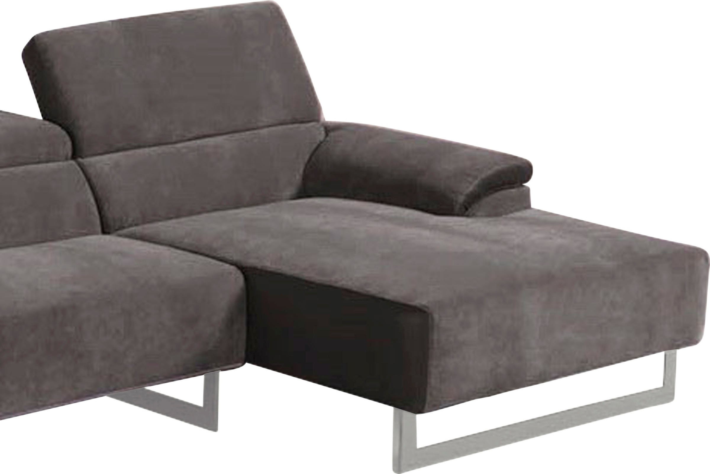 Thumbnail - Egoitaliano Ecksofa "Malika, edel und bequem, Designsofa mit hochwertigen Bezügen, L-Form", mit Recamiere, inkl. Kopftei...