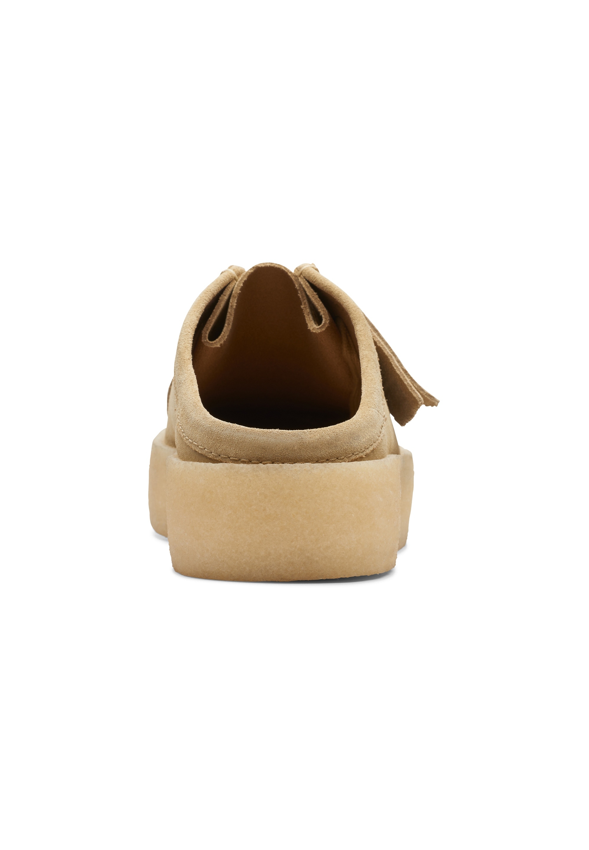 Clarks Hausschuh »Wallabee«  aus recyceltem Wildleder
