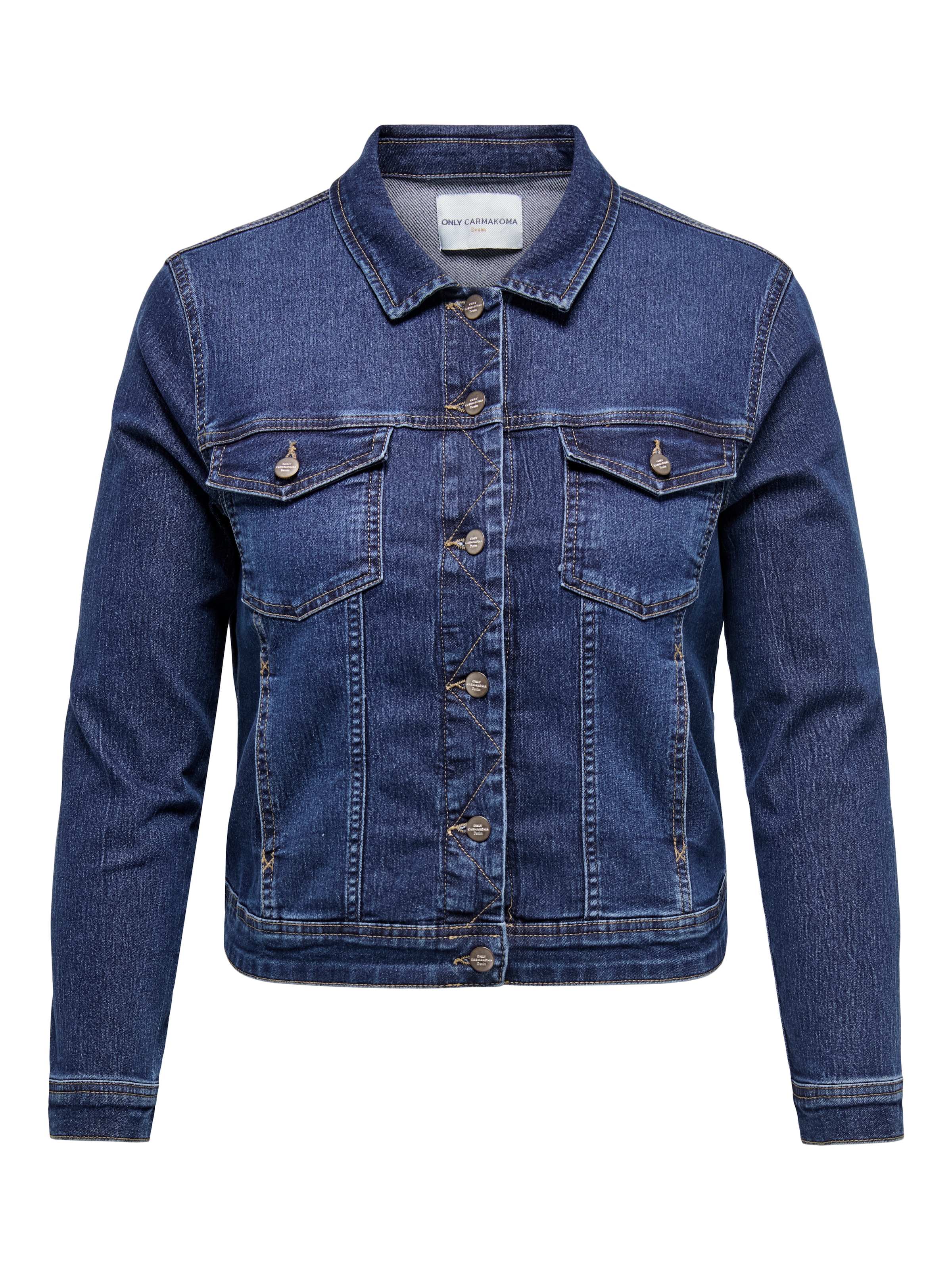 ONLY CARMAKOMA Jeansjacke "CARWESPA LS DBD JACKET DNM" günstig online kaufen