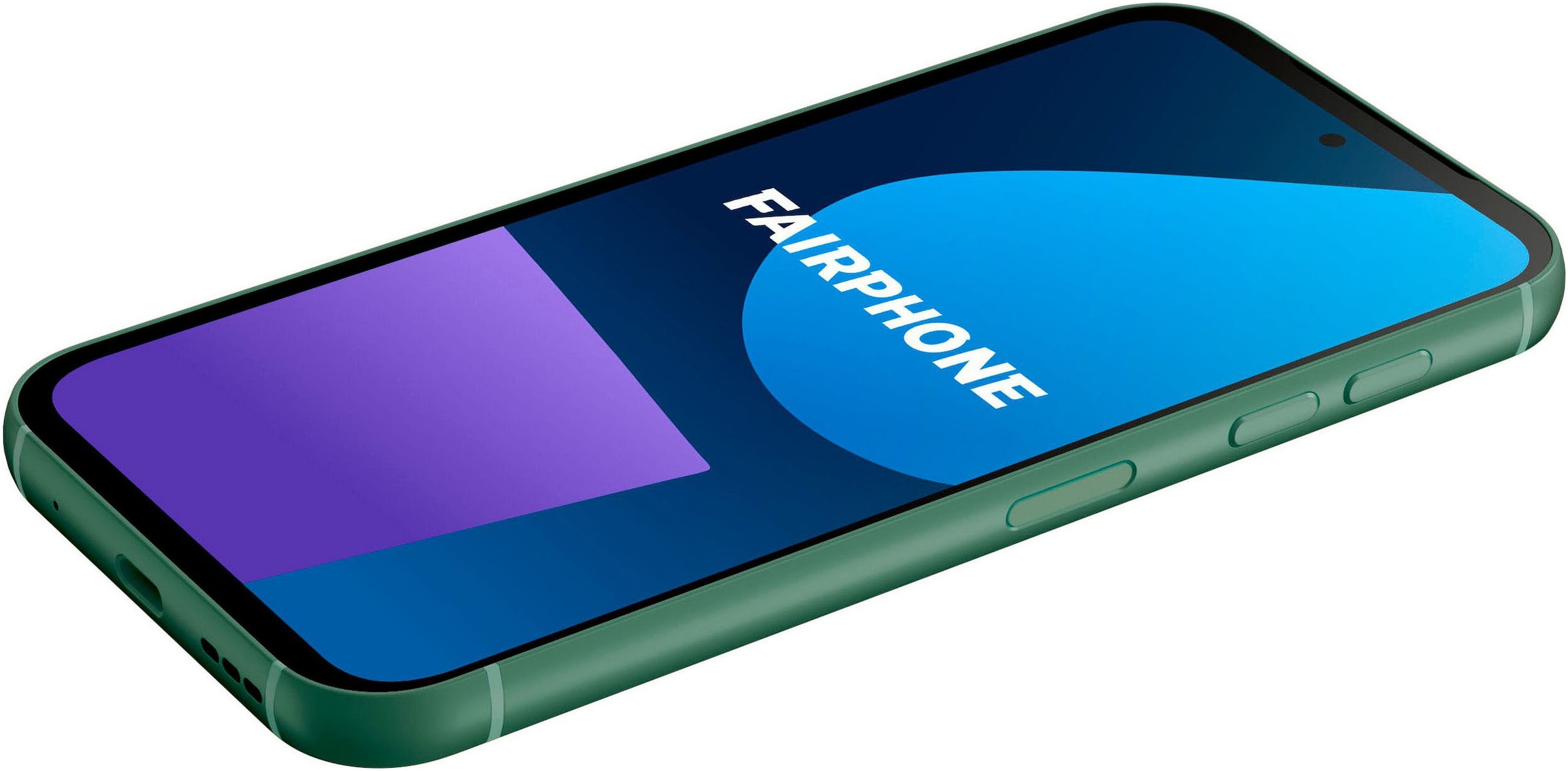 Fairphone Smartphone »Das Fairphone ( Gen. 5 )« Moosgrün
